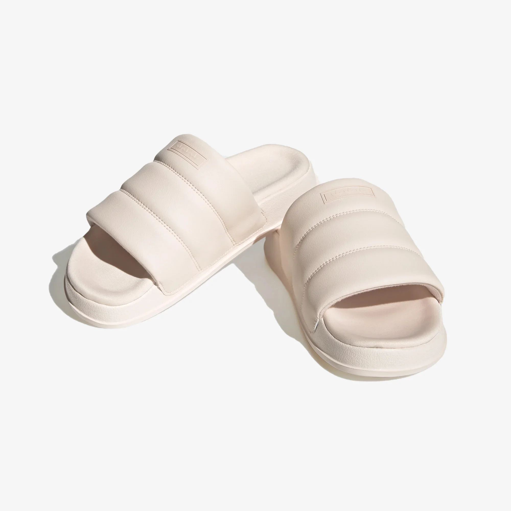 Adidas Originals | ADILETTE ESSENTIAL SLIDES  { WONDER QUARTZ - Image 2