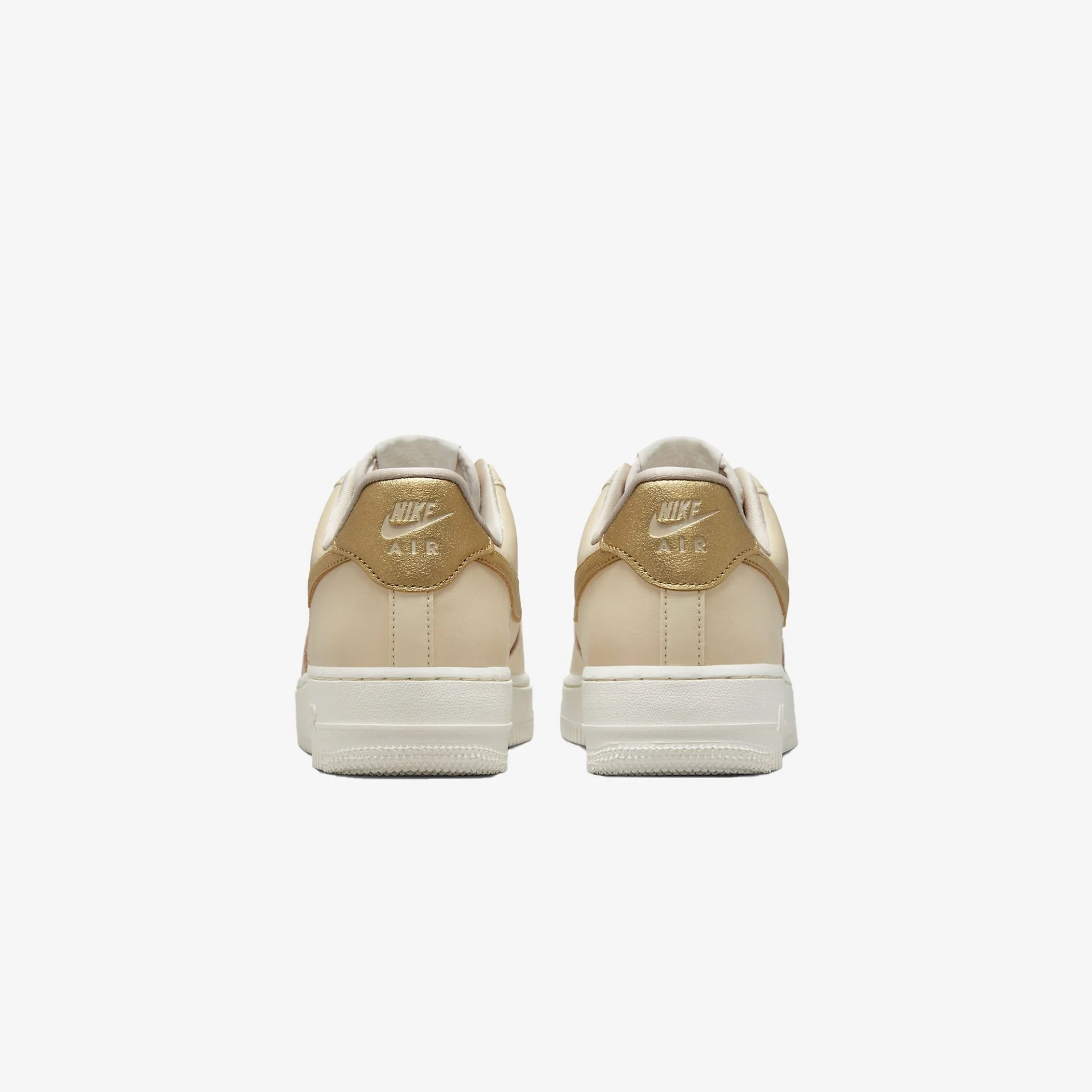 Nike | AIR FORCE 1 '07 { BEIGE/GOLD - Image 3