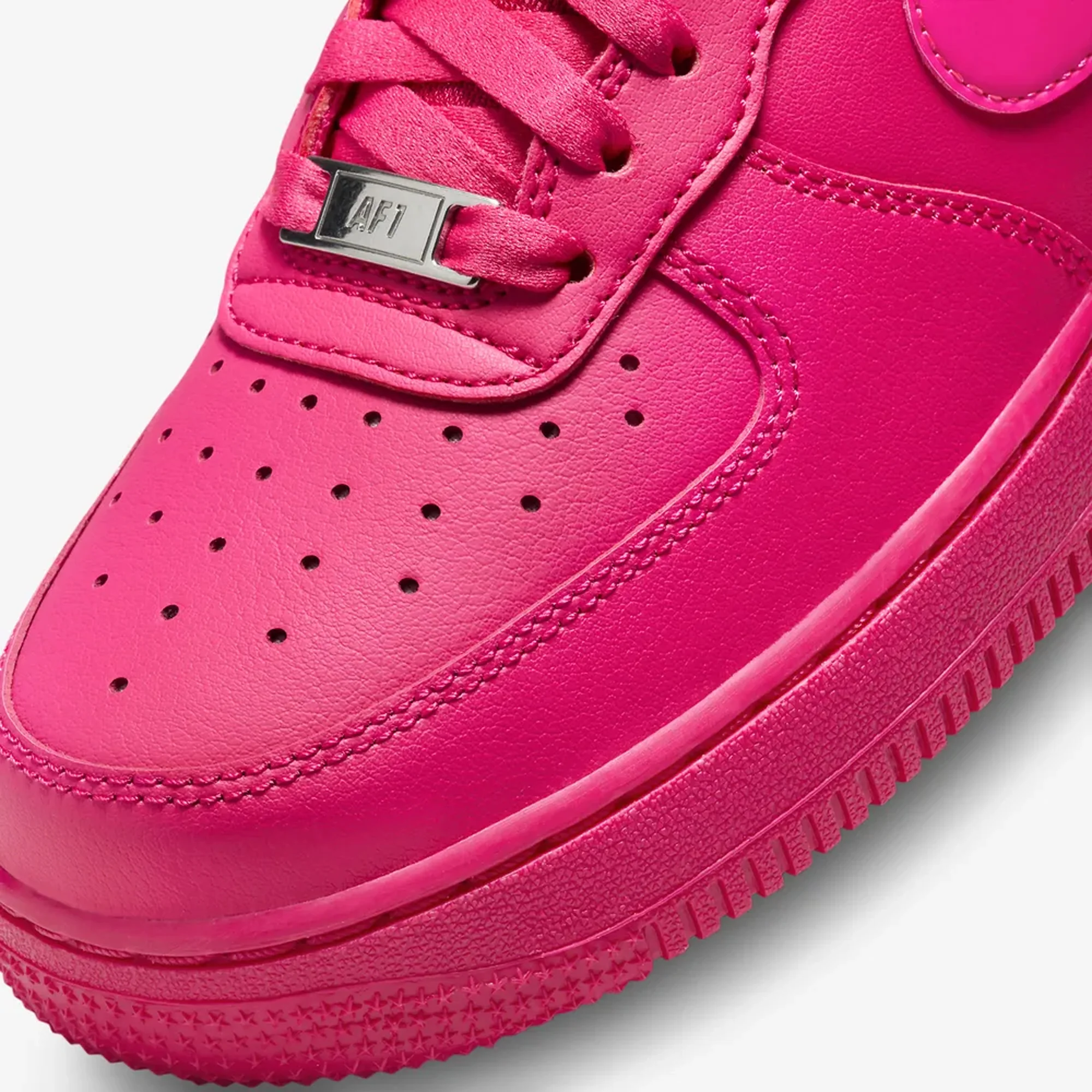 Nike | AIR FORCE 1 '07 { FIREBERRY/FIERCE PINK-FIREBERRY - Image 4