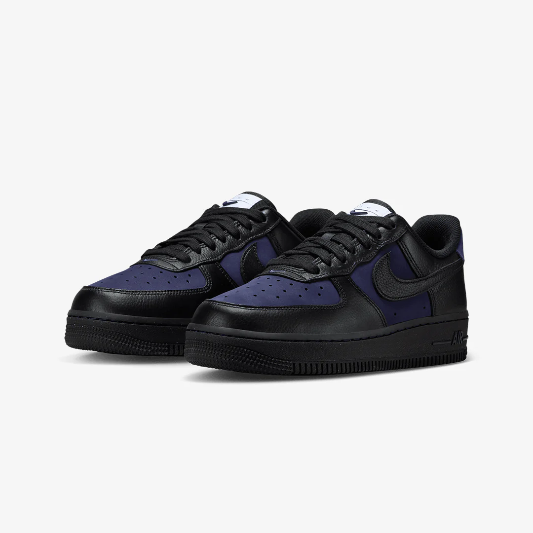 Nike | AIR FORCE 1 '07 LX { PURPLE INK/BLACK-BLACK - Image 2