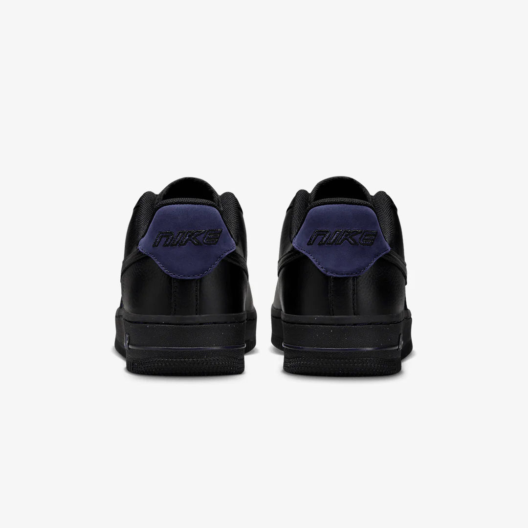 Nike | AIR FORCE 1 '07 LX { PURPLE INK/BLACK-BLACK - Image 3