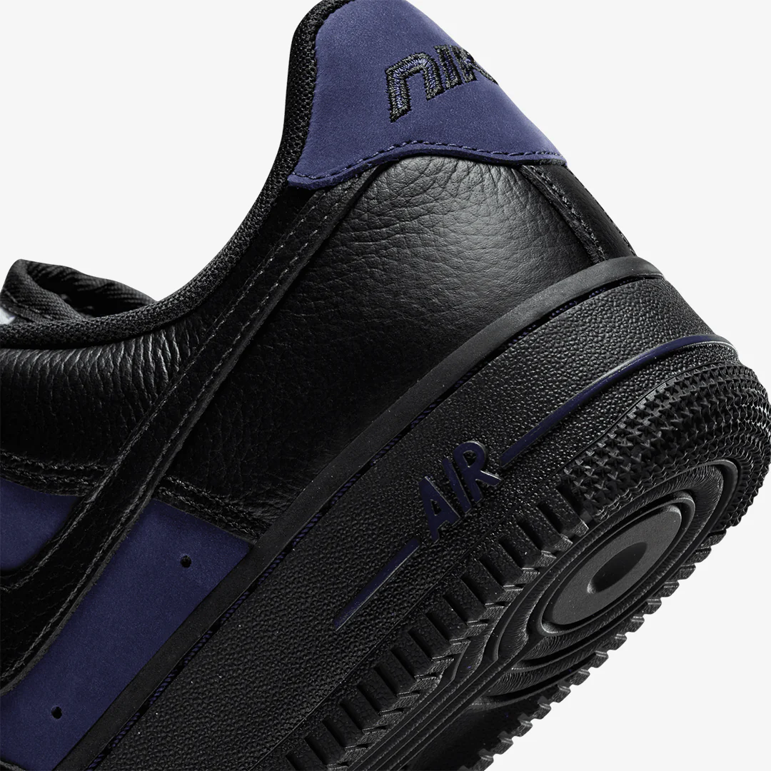 Nike | AIR FORCE 1 '07 LX { PURPLE INK/BLACK-BLACK - Image 5