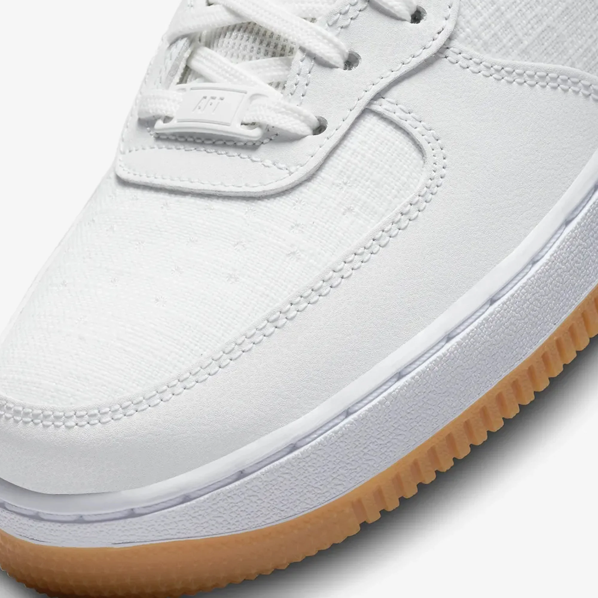 Nike | AIR FORCE 1 '07 MID { SUMMIT WHITE/DESERT OCHRE-SUMMIT WHITE - Image 4