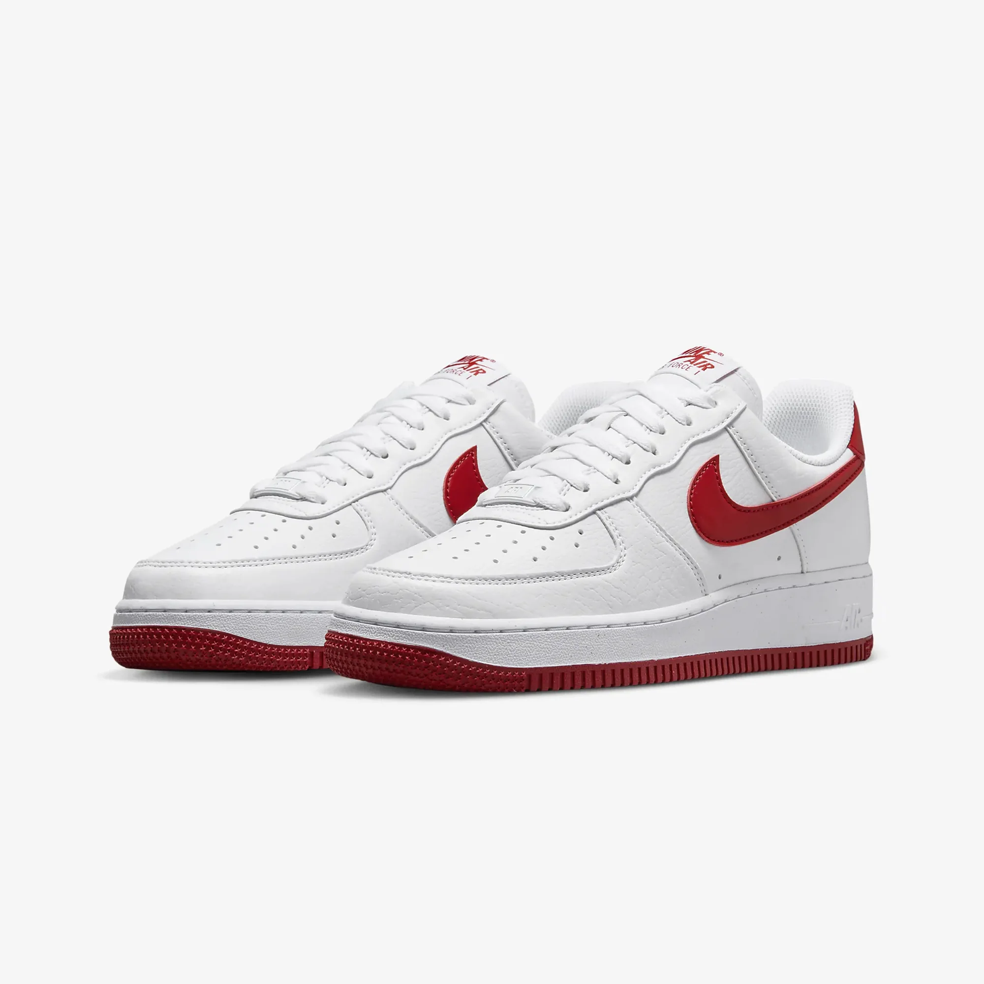 Nike | AIR FORCE 1 '07 NEXT NATURE { WHITE/GYM RED-WHITE-VOLT - Image 2