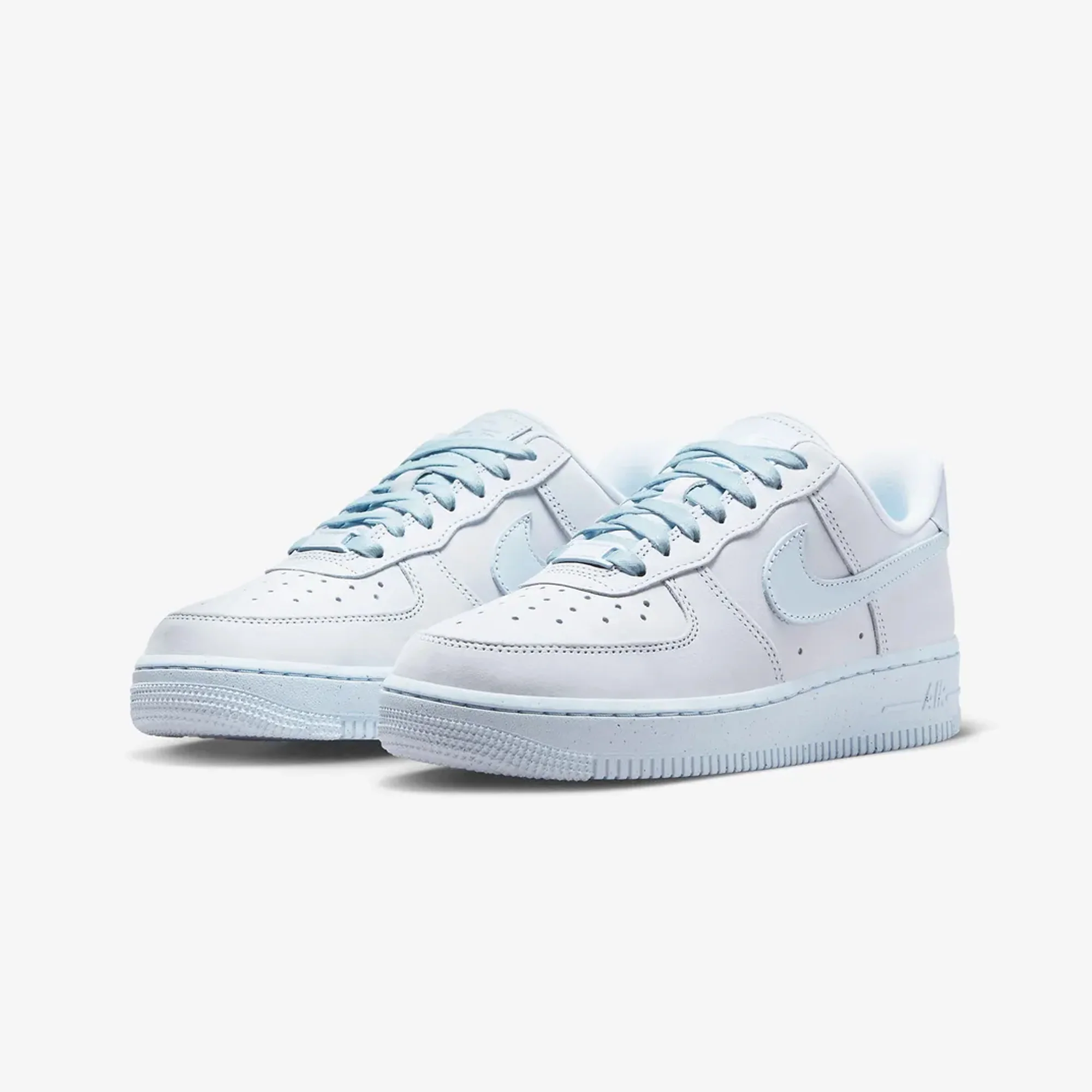 Nike | AIR FORCE 1 '07 PREMIUM { BLUE TINT/BLUE TINT-BLUE TINT - Image 2