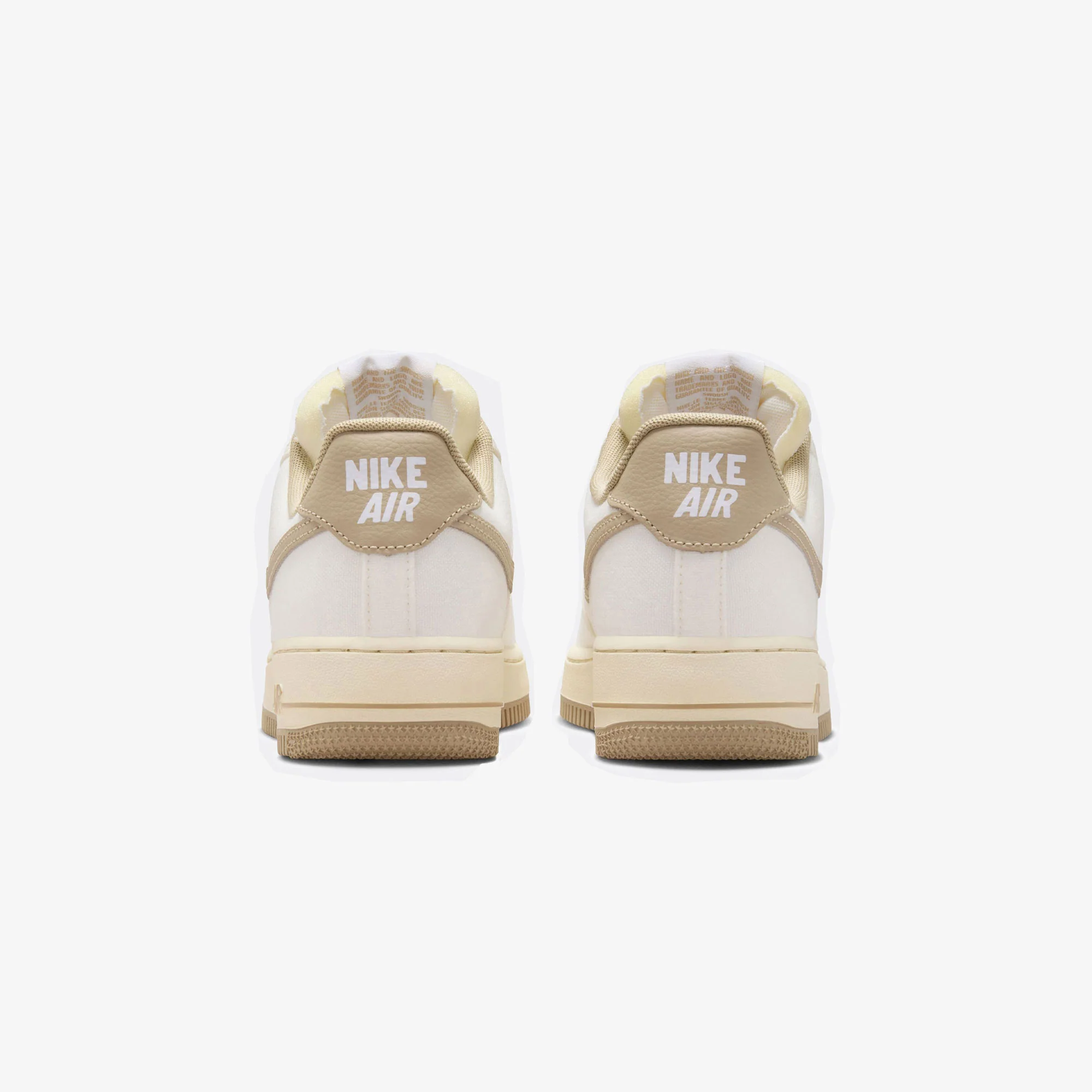 Nike | AIR FORCE 1 '07 { SAIL/LIMESTONE-PALE VANILLA-COCONUT MILK - Image 3