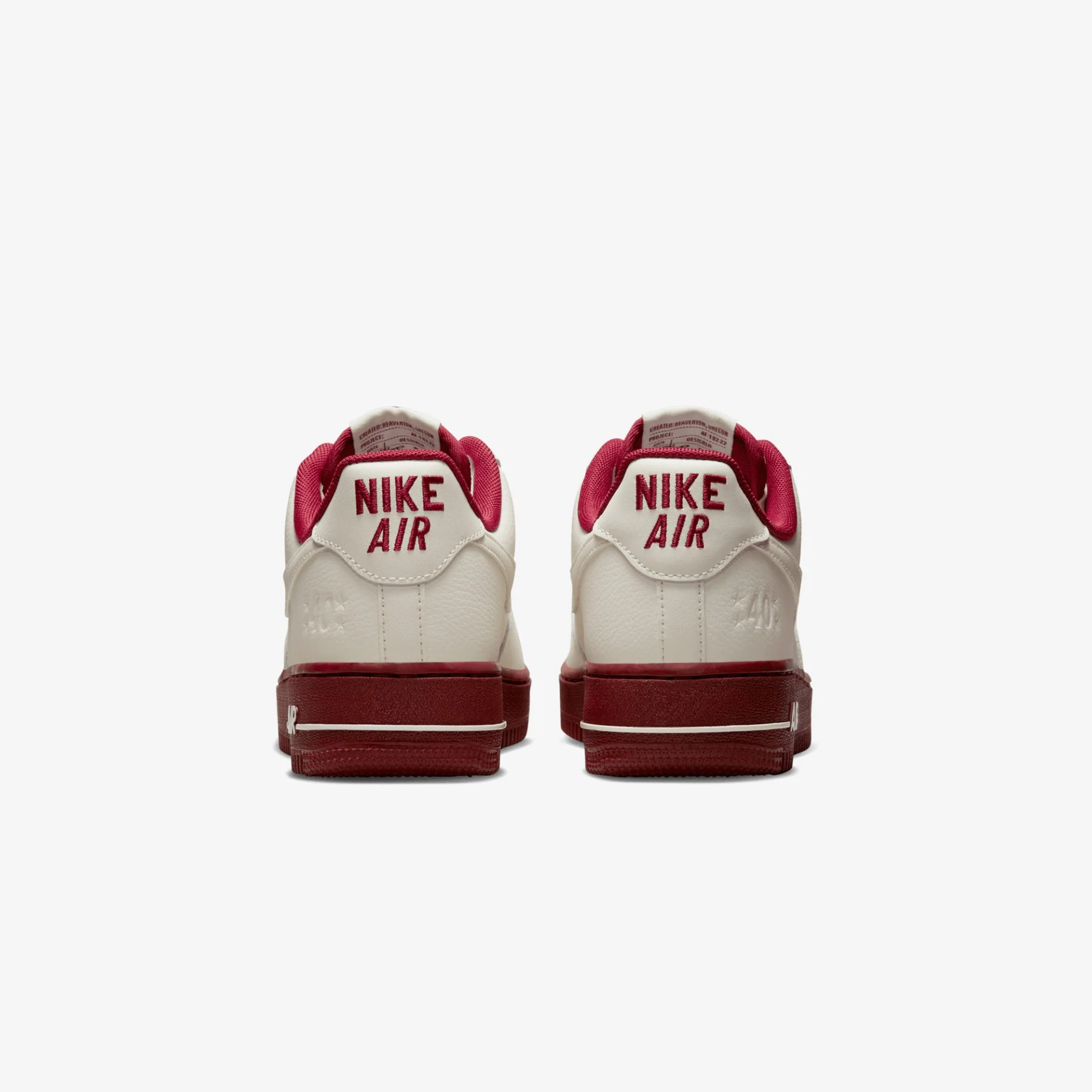 Nike | AIR FORCE 1 '07 SE { ETALLIC GOLD/WHITE-BLACK - Image 3