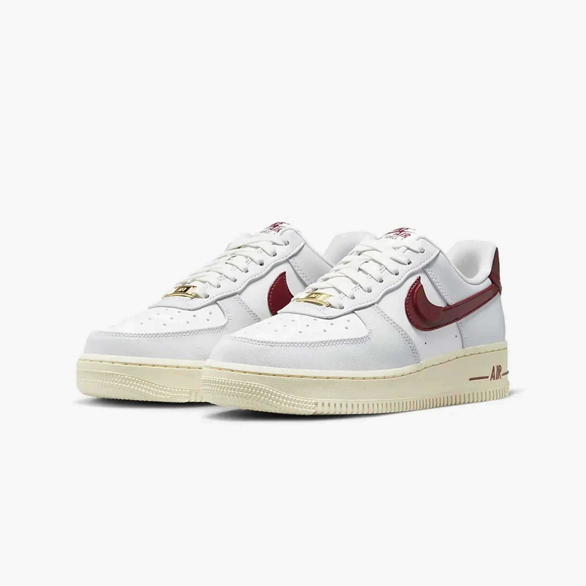 Nike | AIR FORCE 1 '07 SE { PHOTON DUST/TEAM RED - Image 2