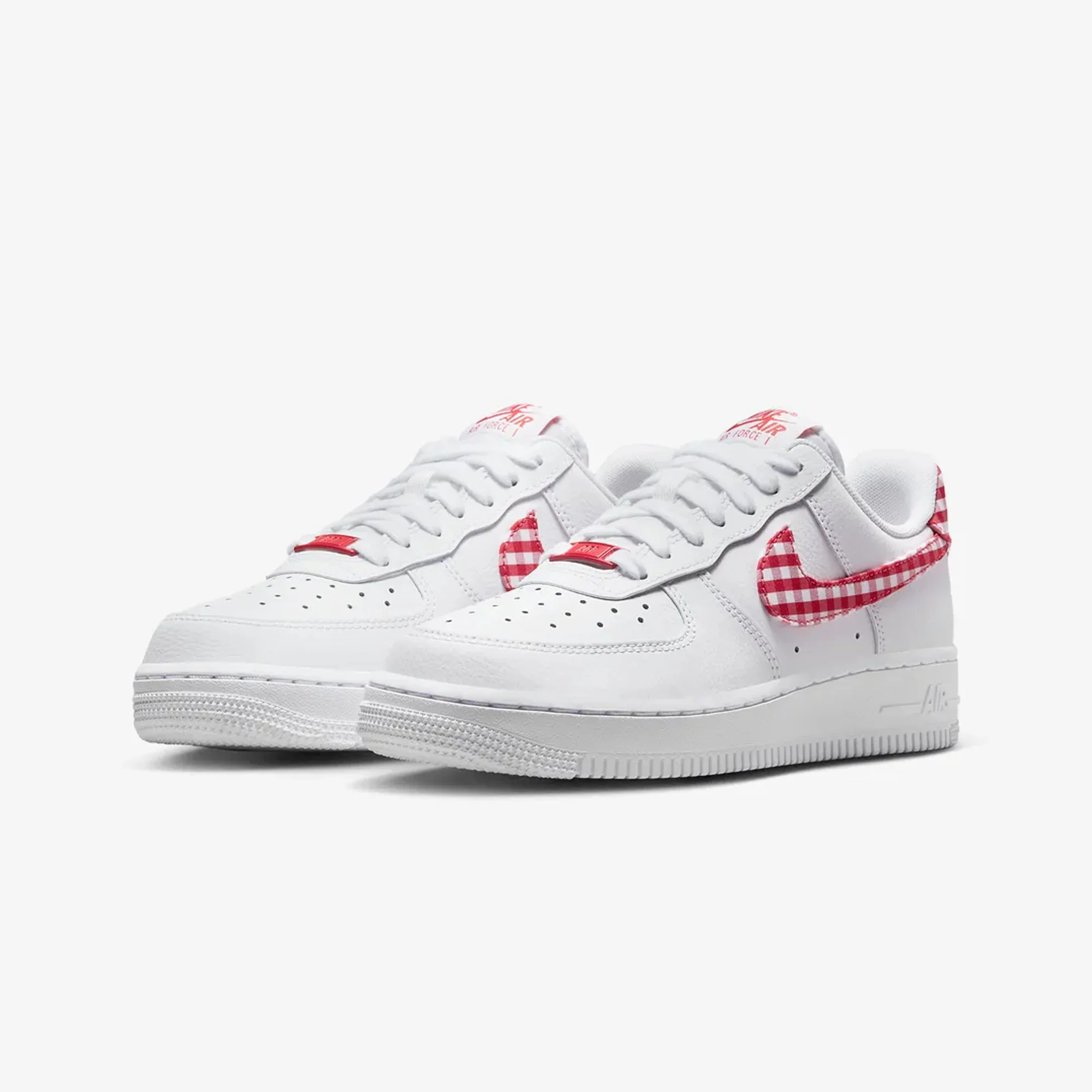 Nike | AIR FORCE 1 '07 { WHITE/MYSTIC RED - Image 2