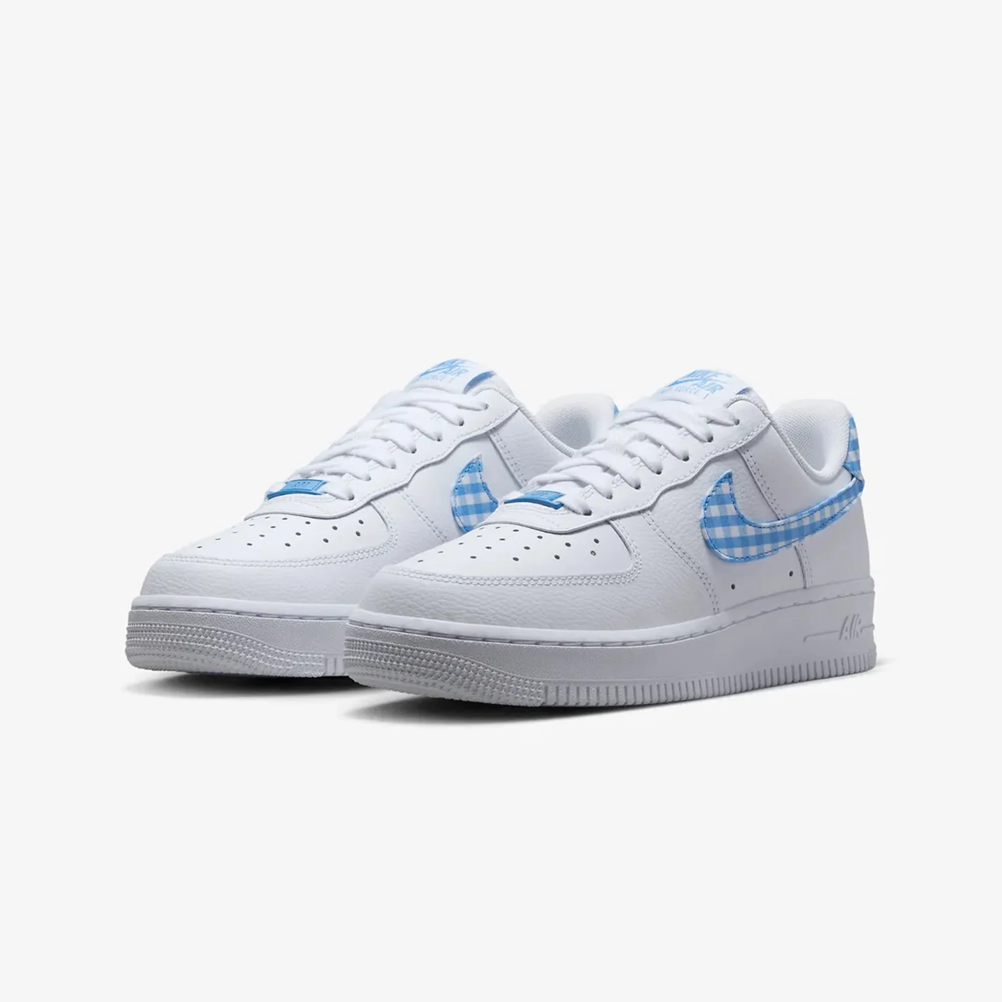 Nike | AIR FORCE 1 '07 { WHITE/UNIVERSITY BLUE - Image 2