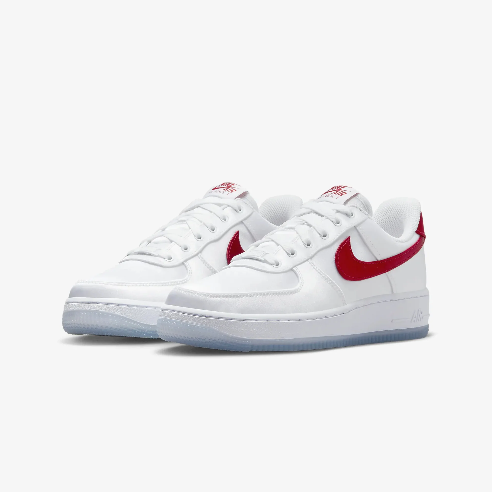 Nike | AIR FORCE 1 '07 { WHITE/VARSITY RED - Image 2
