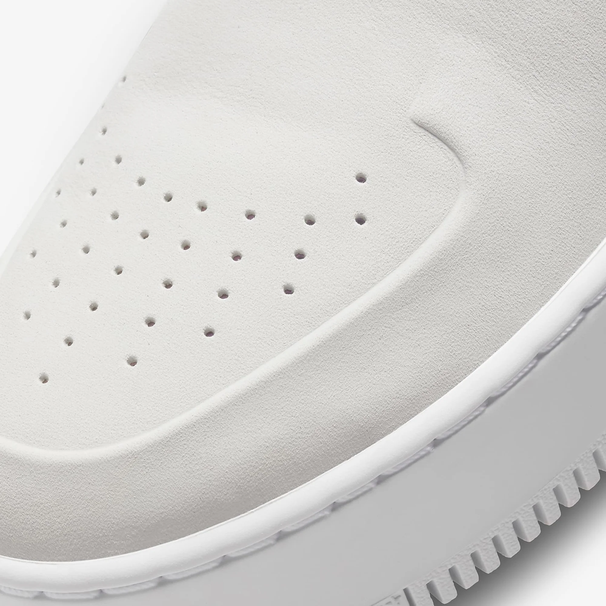 Nike | AIR FORCE 1 LOVE XX { OFF WHITE/LIGHT SILVER - Image 4