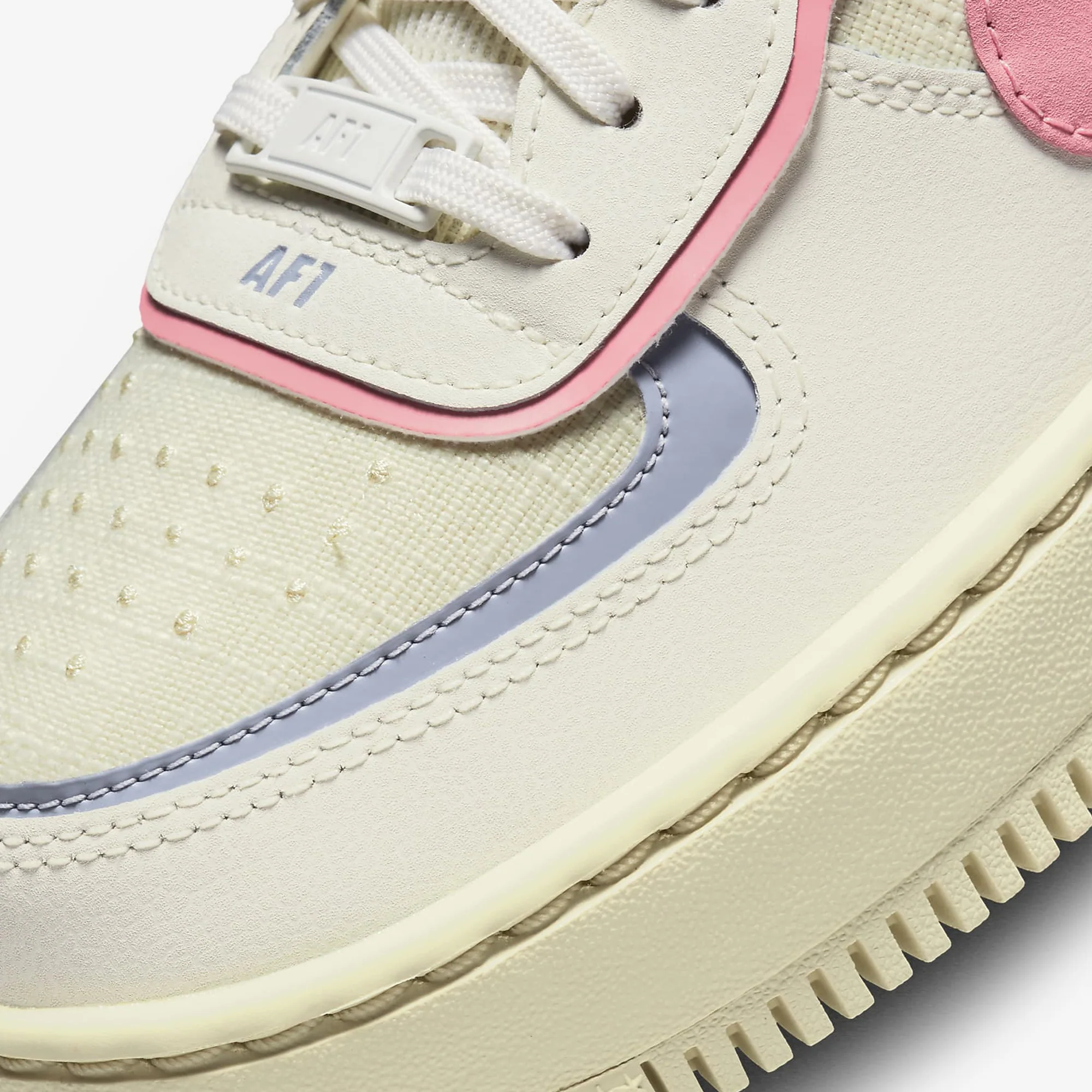 Nike | AIR FORCE 1 SHADOW { INDIGO HAZE/CORAL CHALK - Image 4