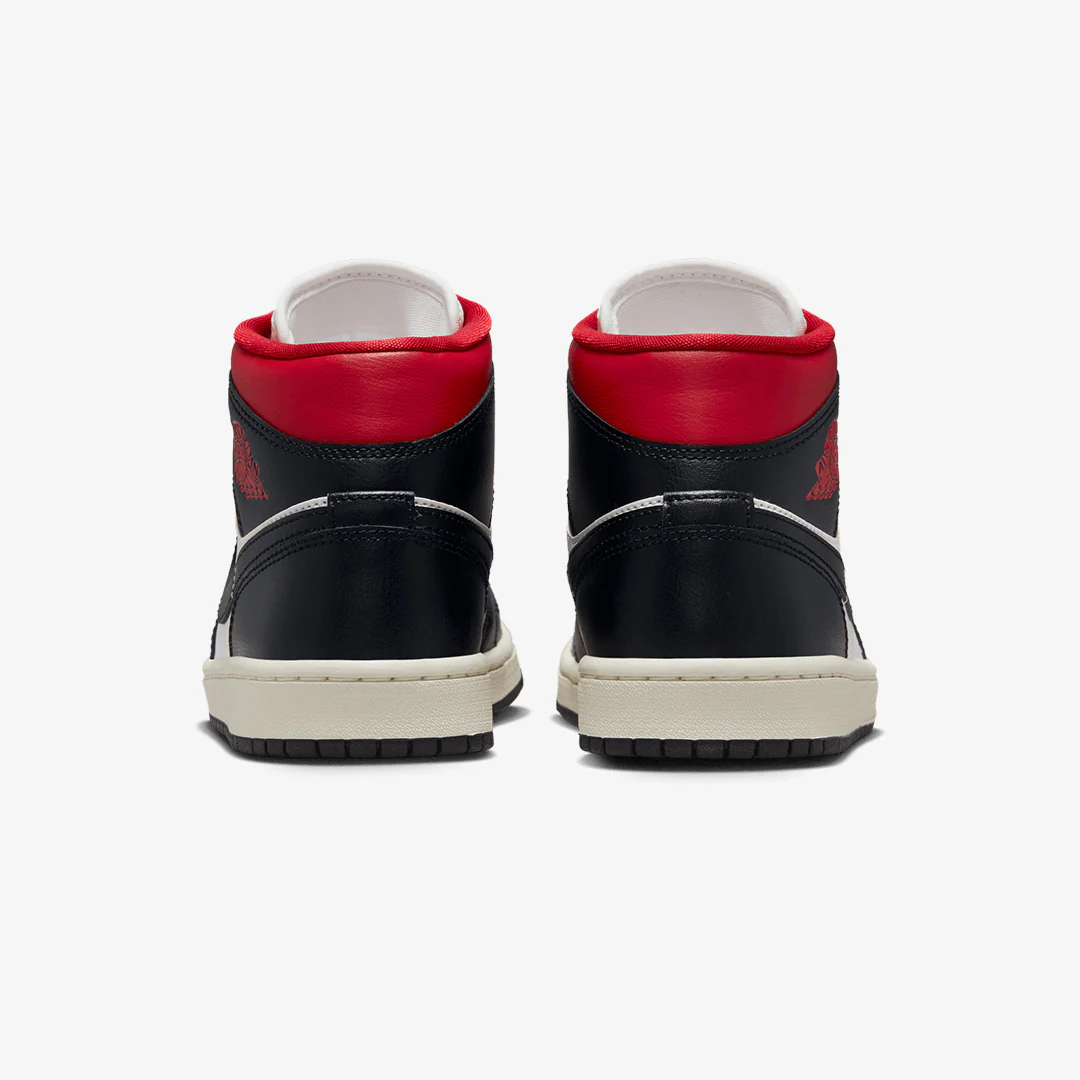 Jordan | AIR JORDAN 1 MID 'BLACK/GYM RED-SAIL' - Image 3