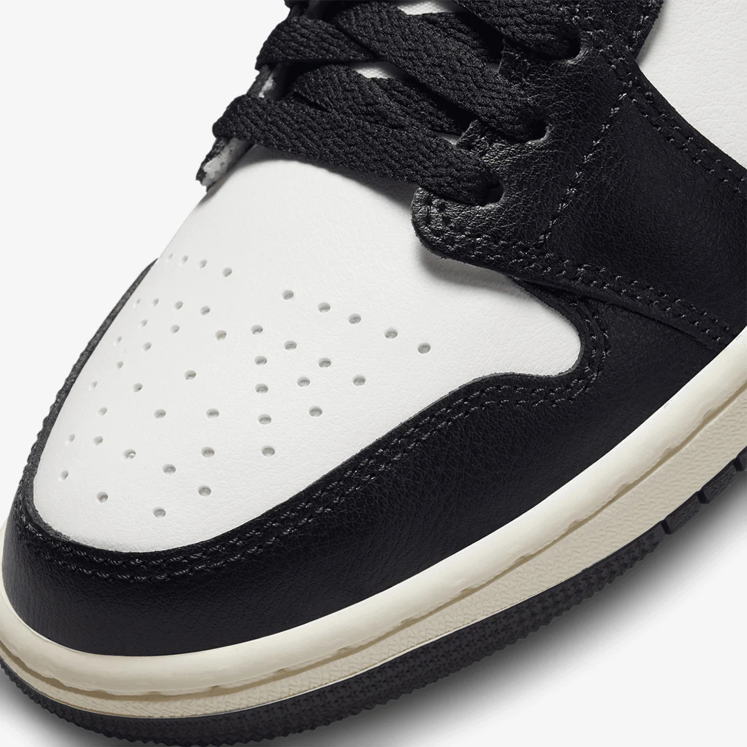 Jordan | AIR JORDAN 1 MID 'BLACK/GYM RED-SAIL' - Image 4