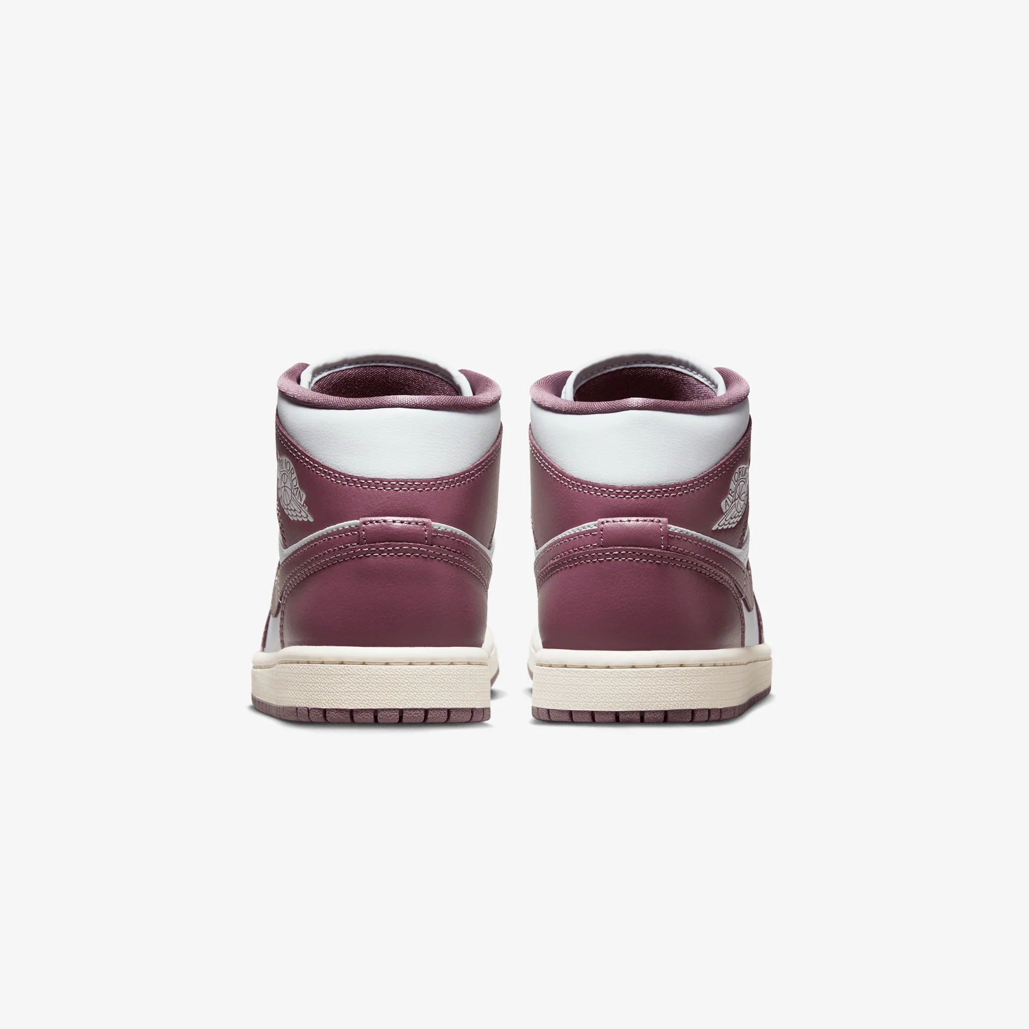 Jordan | AIR JORDAN 1 MID { PURE PLATINUM/SKY J MAUVE-SAIL - Image 3