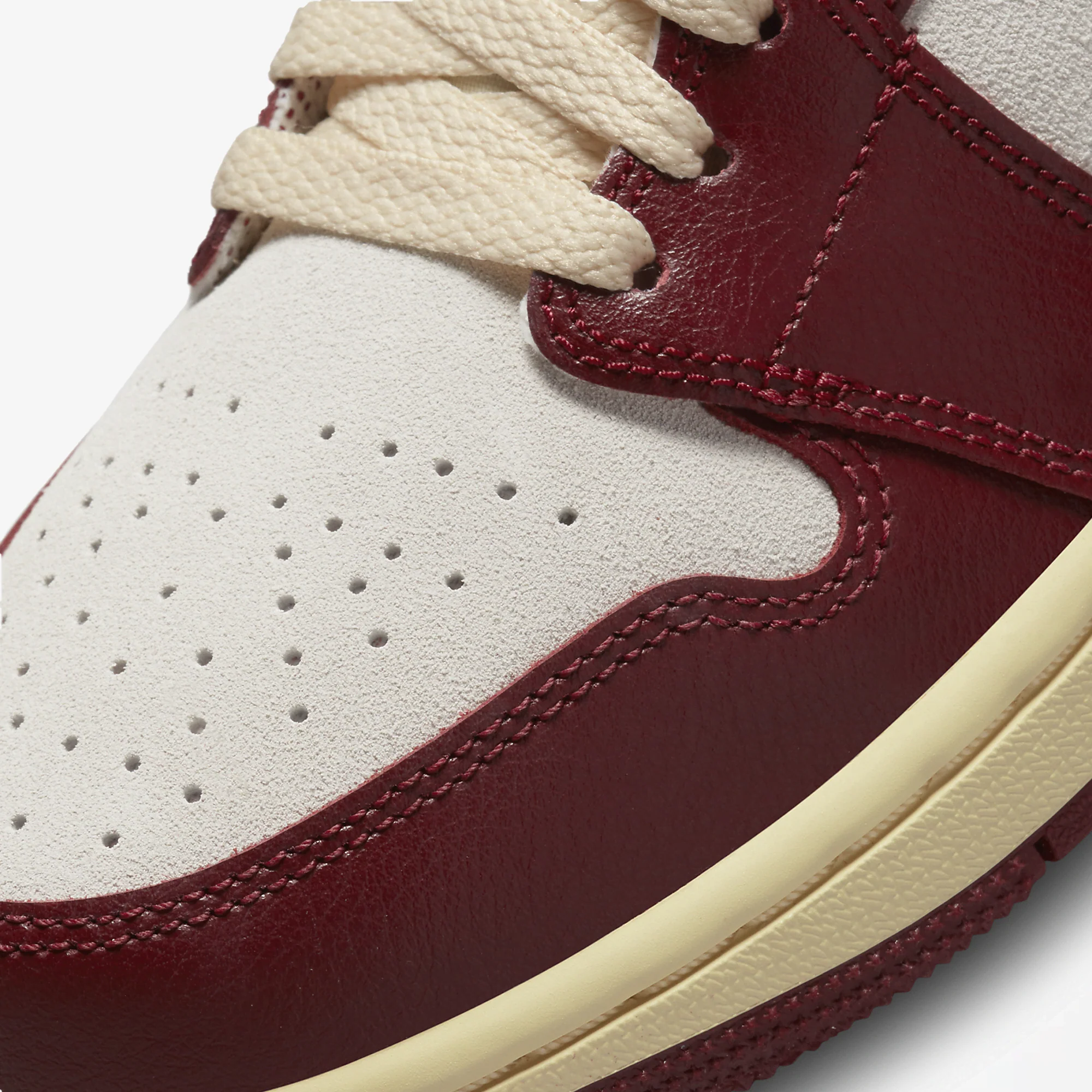 Jordan | AIR JORDAN 1 MID SE { TEAM RED/UNIVERSITY RED-SAIL-MUSLIN - Image 4