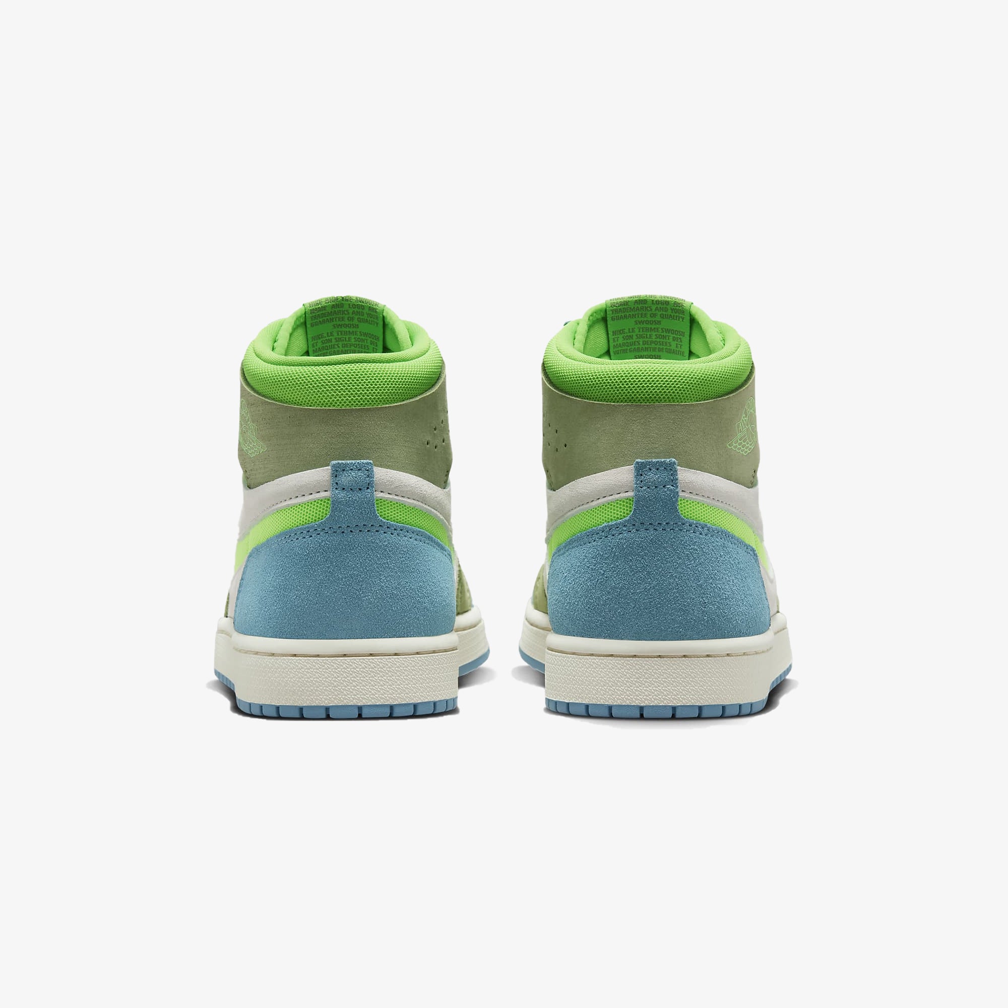 Jordan | AIR JORDAN 1 ZOOM CMFT 2 { CERULEAN/GREEN STRIKE-OIL GREEN-PHANTOM - Image 3