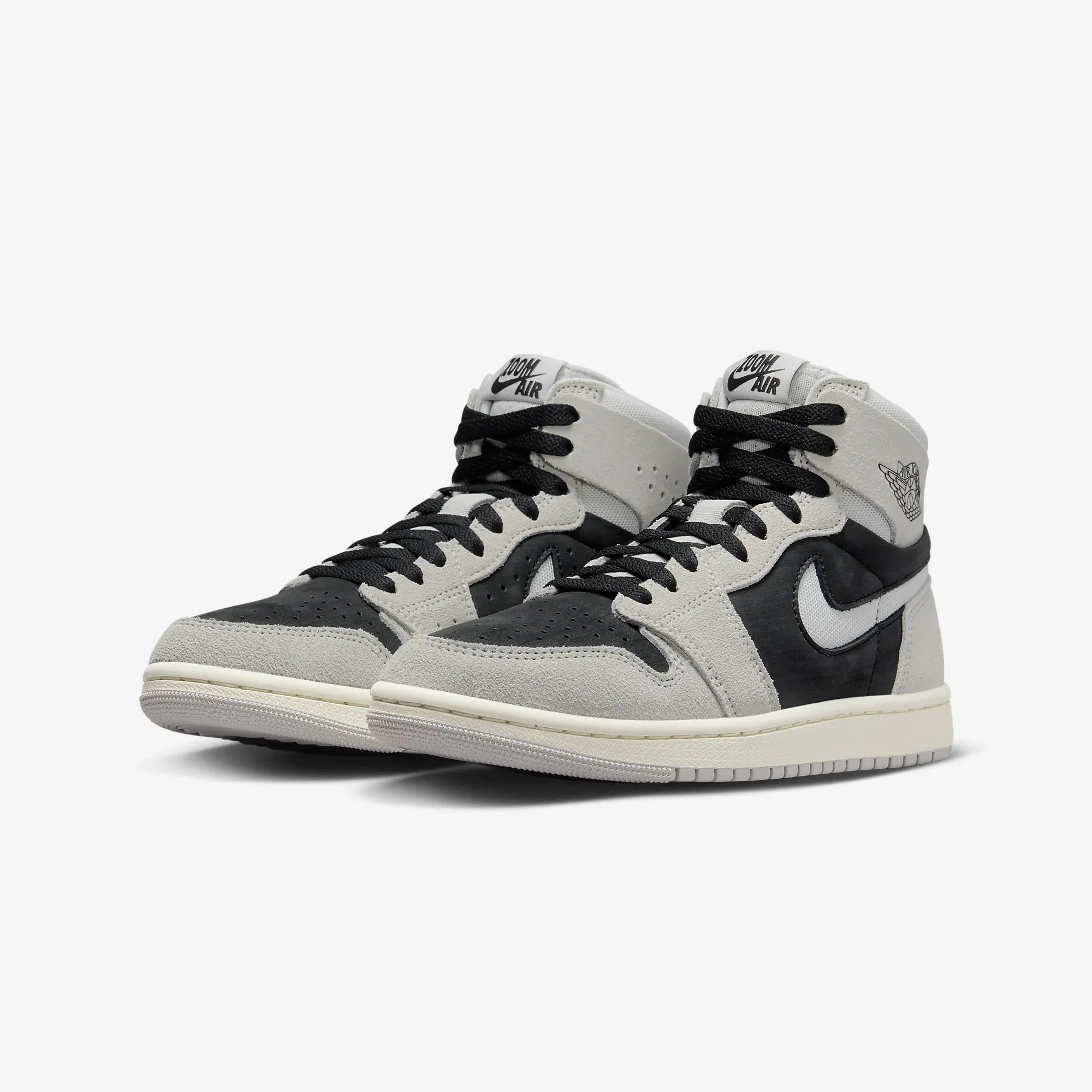 Jordan | AIR JORDAN 1 ZOOM CMFT 2 { LT IRON ORE/NEUTRAL GREY-BLACK - Image 2