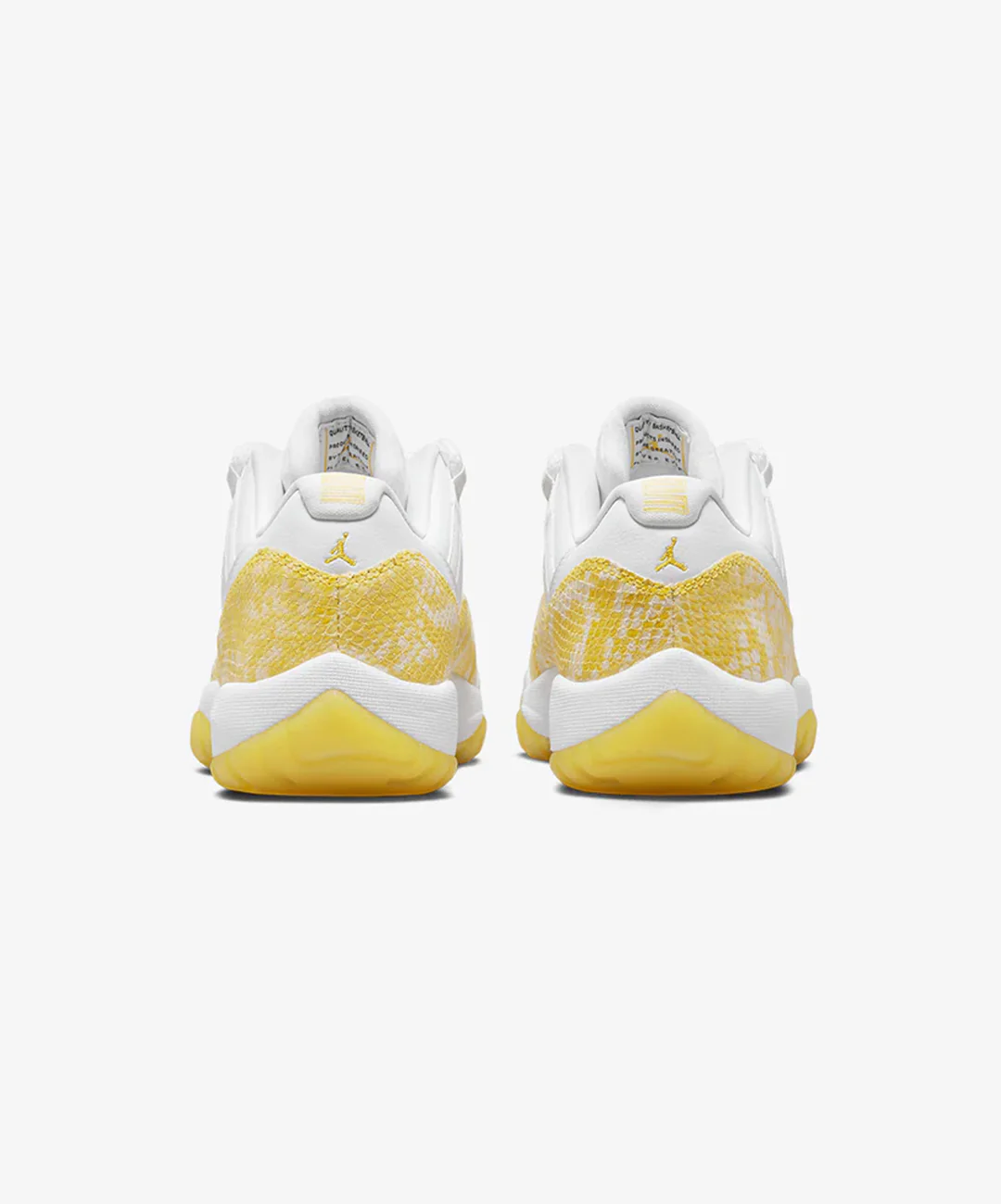 Jordan | AIR JORDAN 11 RETRO LOW { WHITE/TOUR YELLOW-WHITE - Image 3