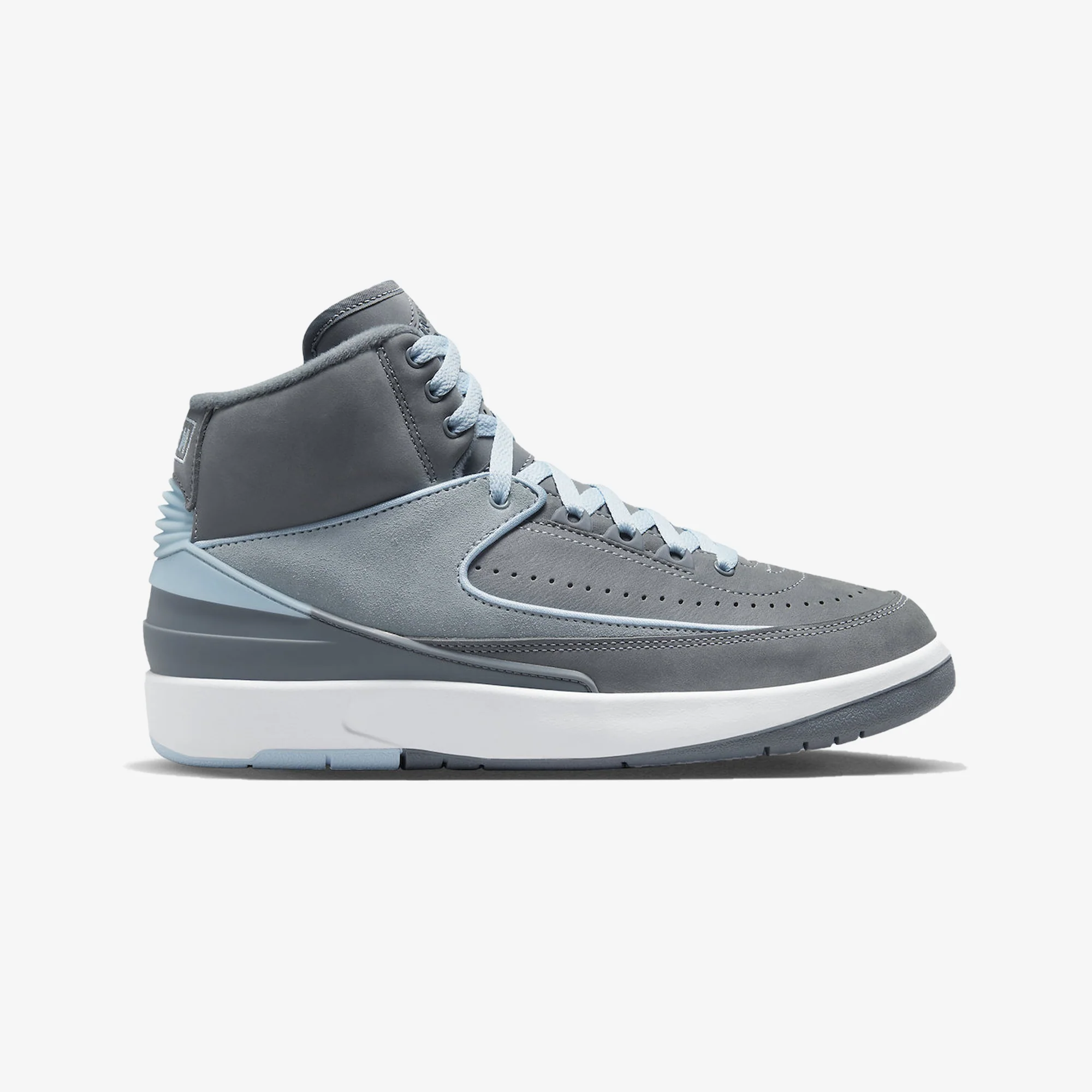 Jordan | AIR JORDAN 2 RETRO { COOL GREY/ICE BLUE-WHITE