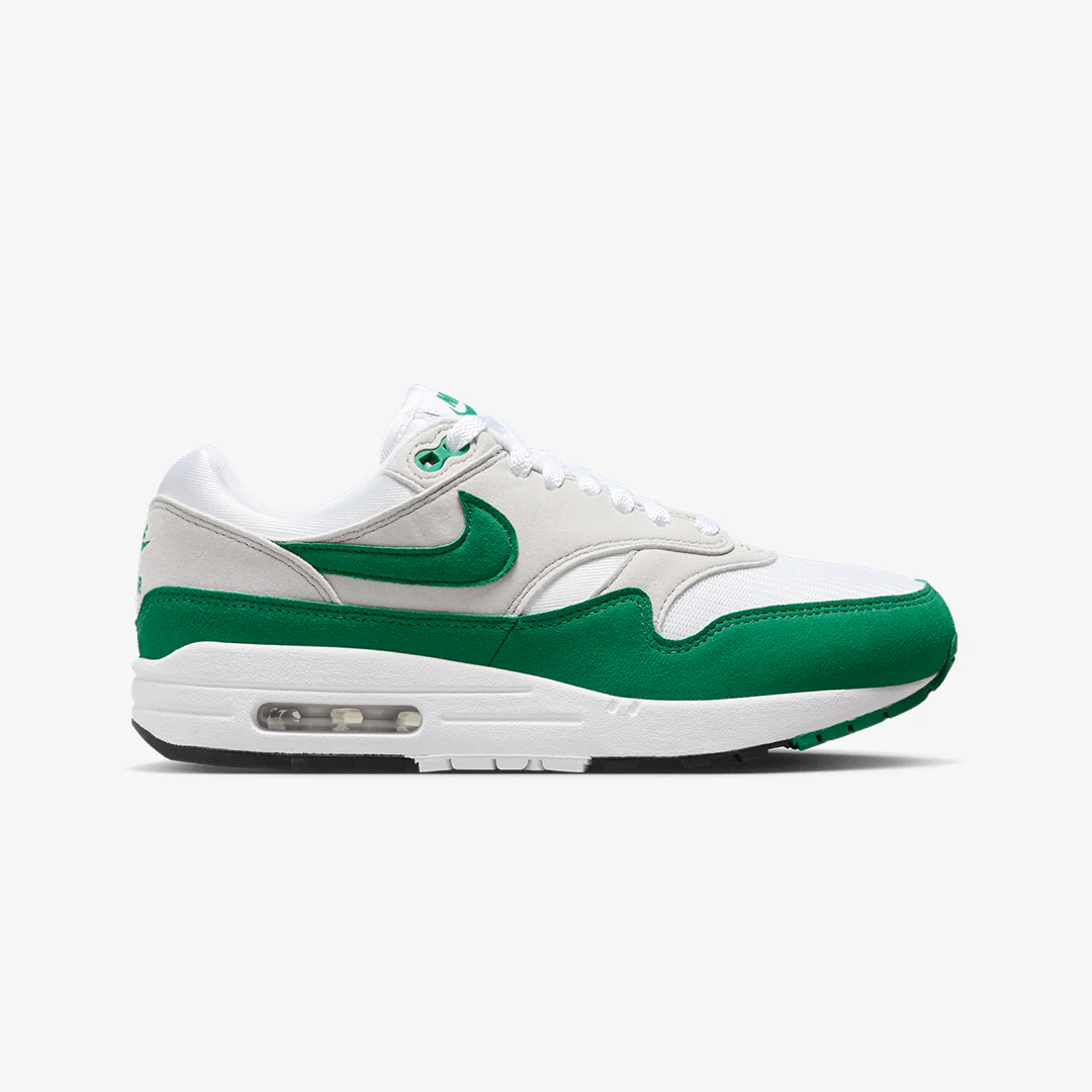 Nike | AIR MAX 1 { NEUTRAL GREY/MALACHITE-WHITE-BLACK