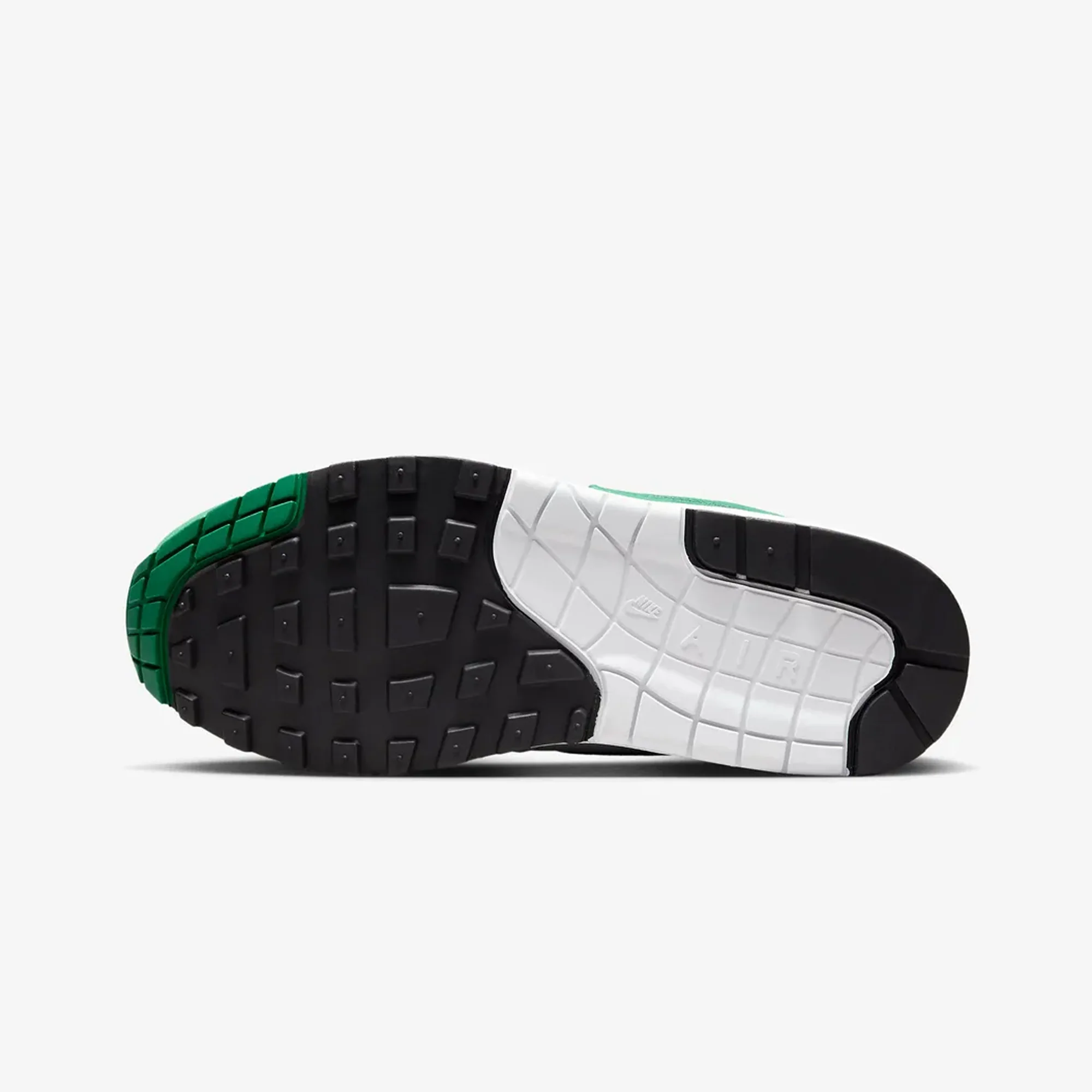 Nike | AIR MAX 1 { NEUTRAL GREY/MALACHITE-WHITE-BLACK - Image 6