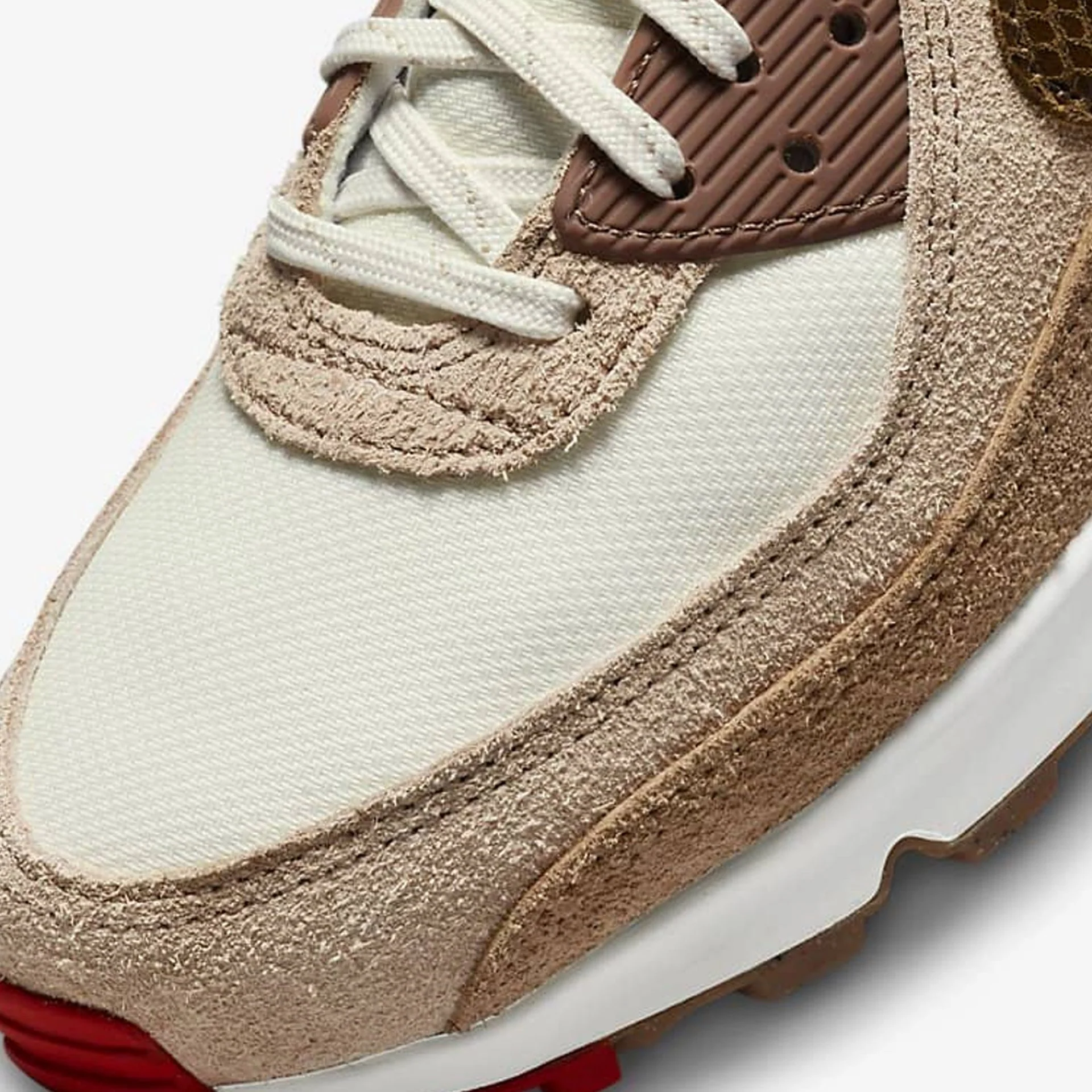 Nike | AIR MAX 90 AMD { PALE IVORY/SUMMIT WHITE - Image 4