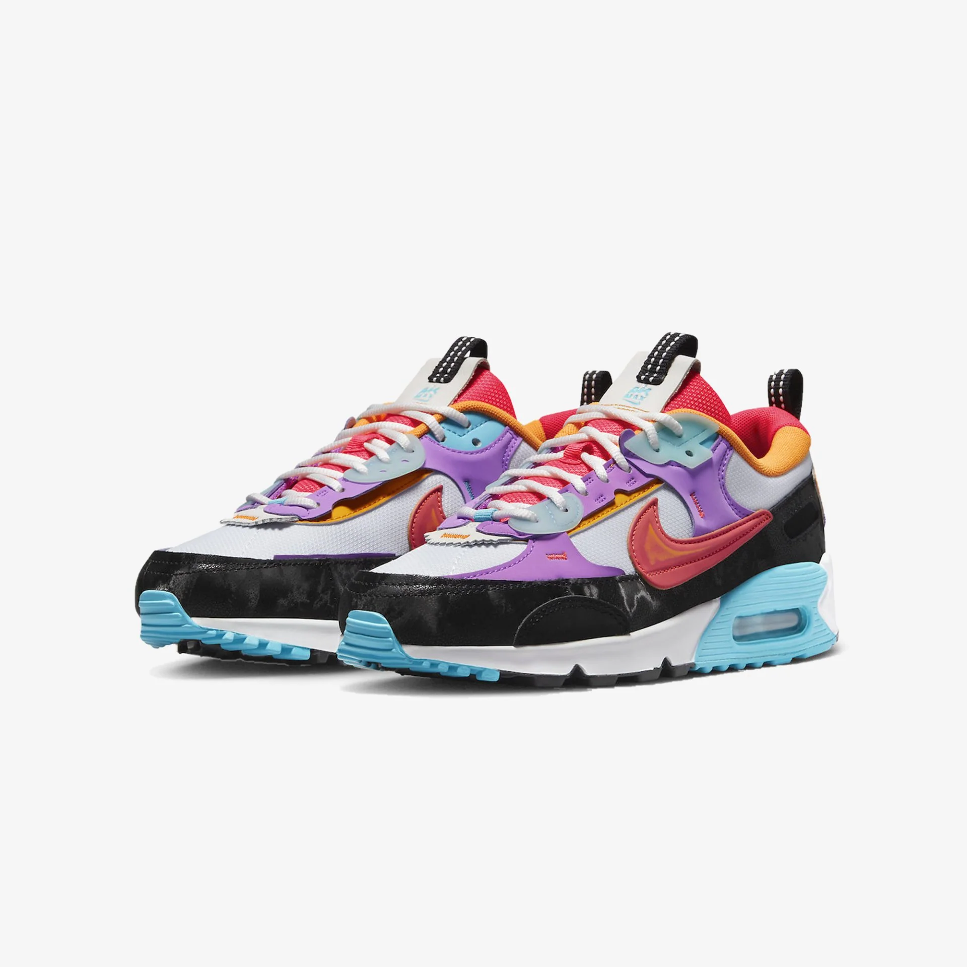 Nike | AIR MAX 90 FUTURA  { WHITE/BRIGHT CRIMSON/FUCHSIA DREAM - Image 2