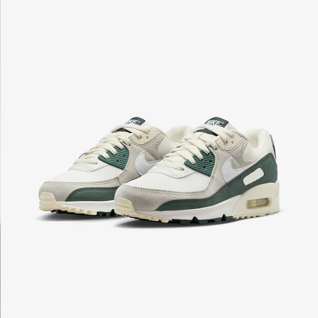 Nike | AIR MAX 90 { SAIL/WHITE-VINTAGE GREEN-COCONUT MILK - Image 2