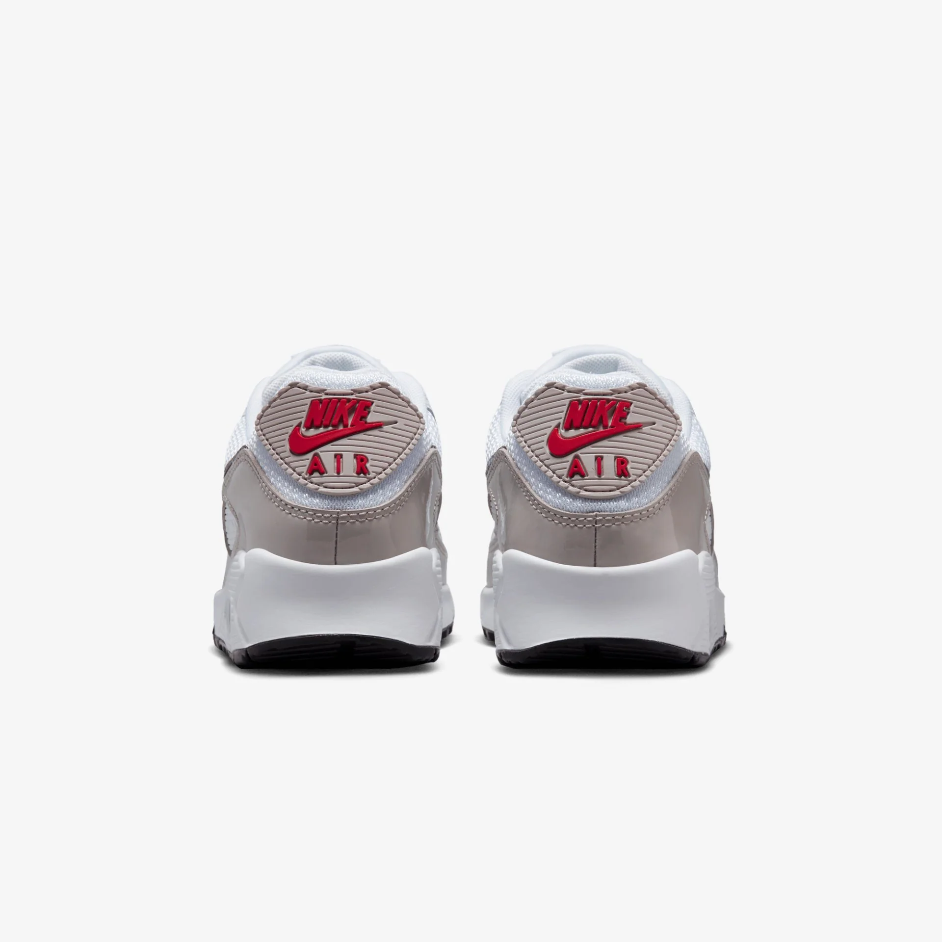 Nike | AIR MAX 90 { WHITE/BLACK-LT IRON ORE - Image 3
