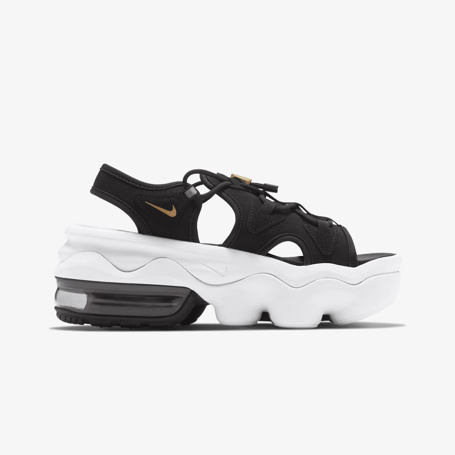 Nike | AIR MAX KOKO SANDAL { BLACK/METALLIC GOLD-ANTHRACITE-WHITE