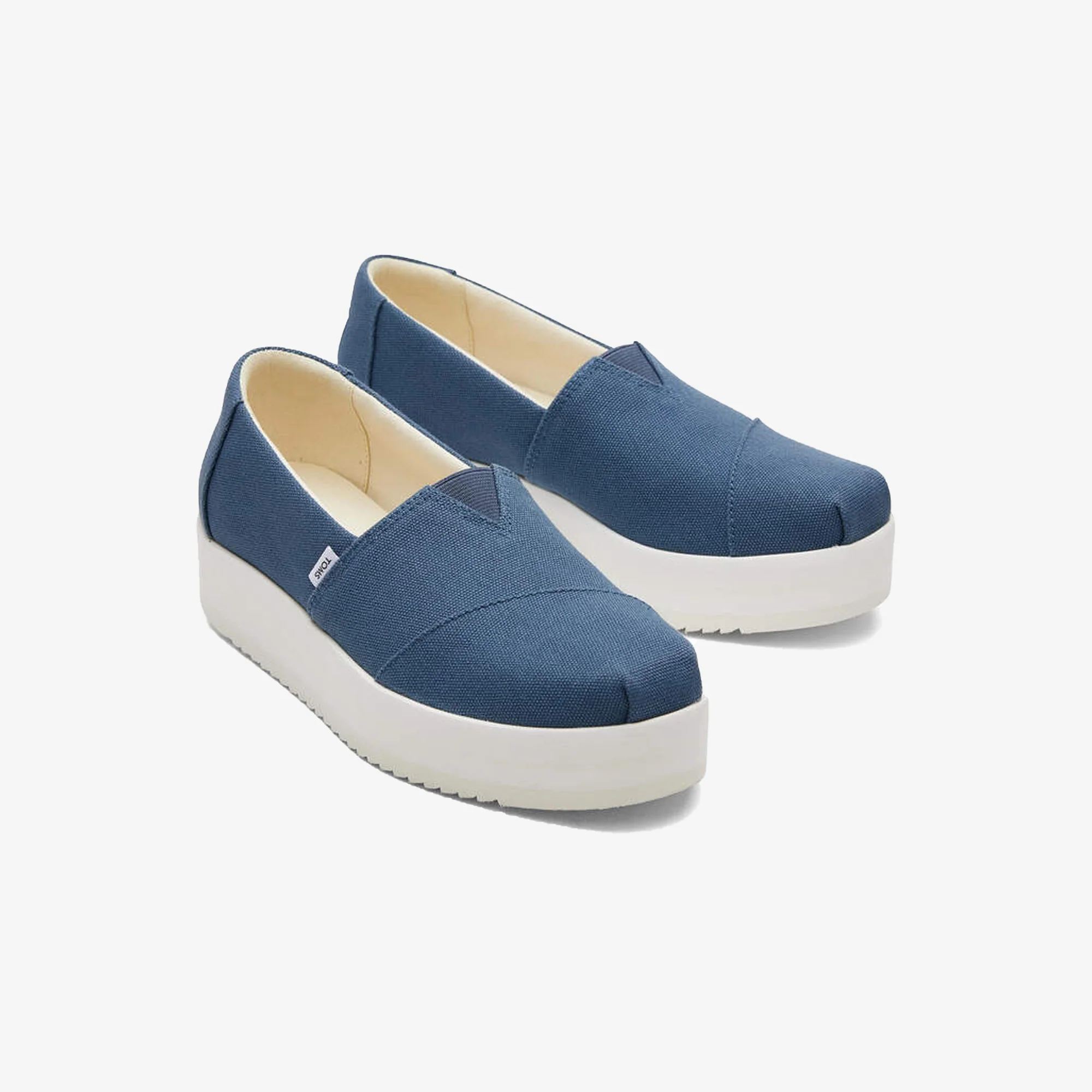 Toms | ALPARGATA MIDFORM ESPADRILLE { BLUE - Image 2