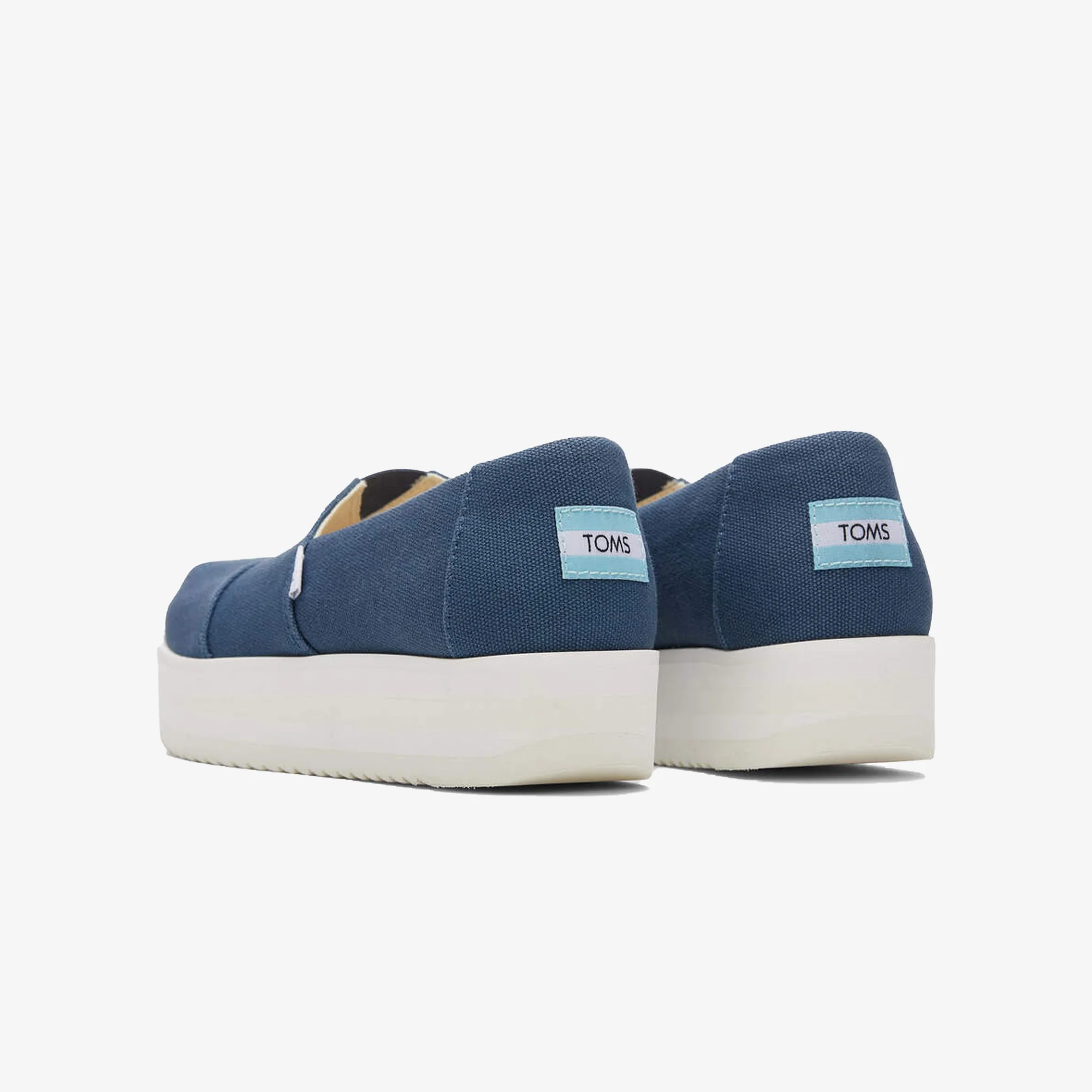Toms | ALPARGATA MIDFORM ESPADRILLE { BLUE - Image 3