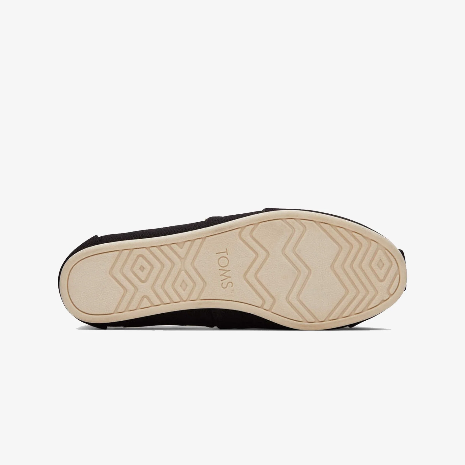 Toms | ALPARGATA RECYCLED COTTON CANVAS { JET BLACK - Image 4