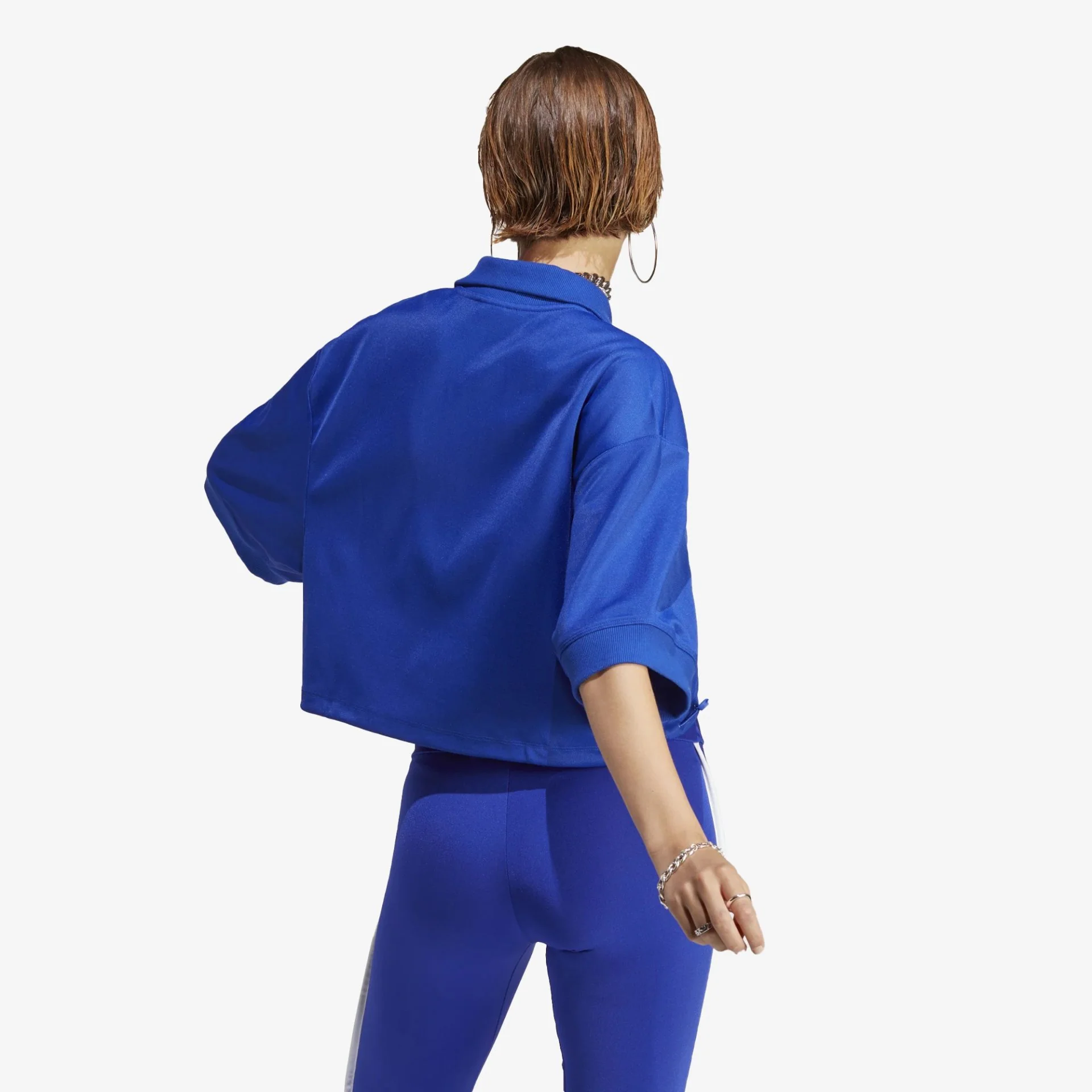 Adidas Originals | ALWAYS ORIGINAL POLO SHIRT  { BLUE - Image 2