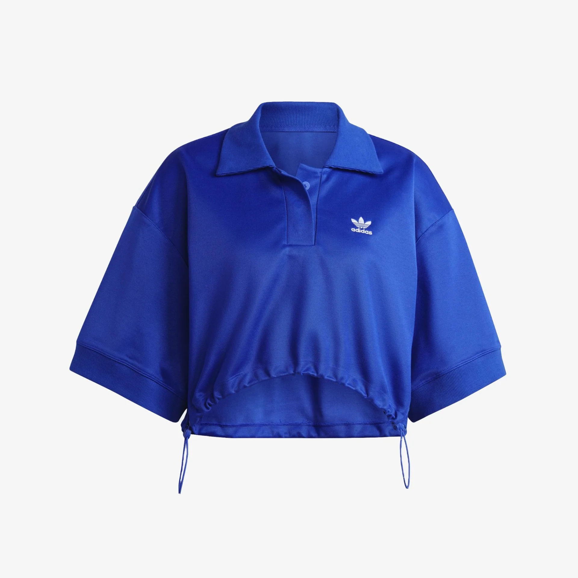 Adidas Originals | ALWAYS ORIGINAL POLO SHIRT  { BLUE - Image 4