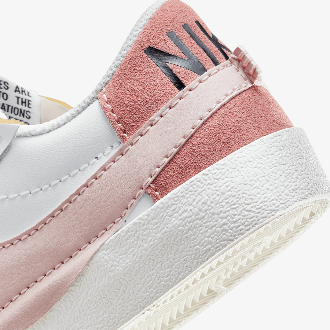 Nike | BLAZER LOW '77 JUMBO { WHITE/PINK OXFORD-ROSE WHISPER-WHITE - Image 5