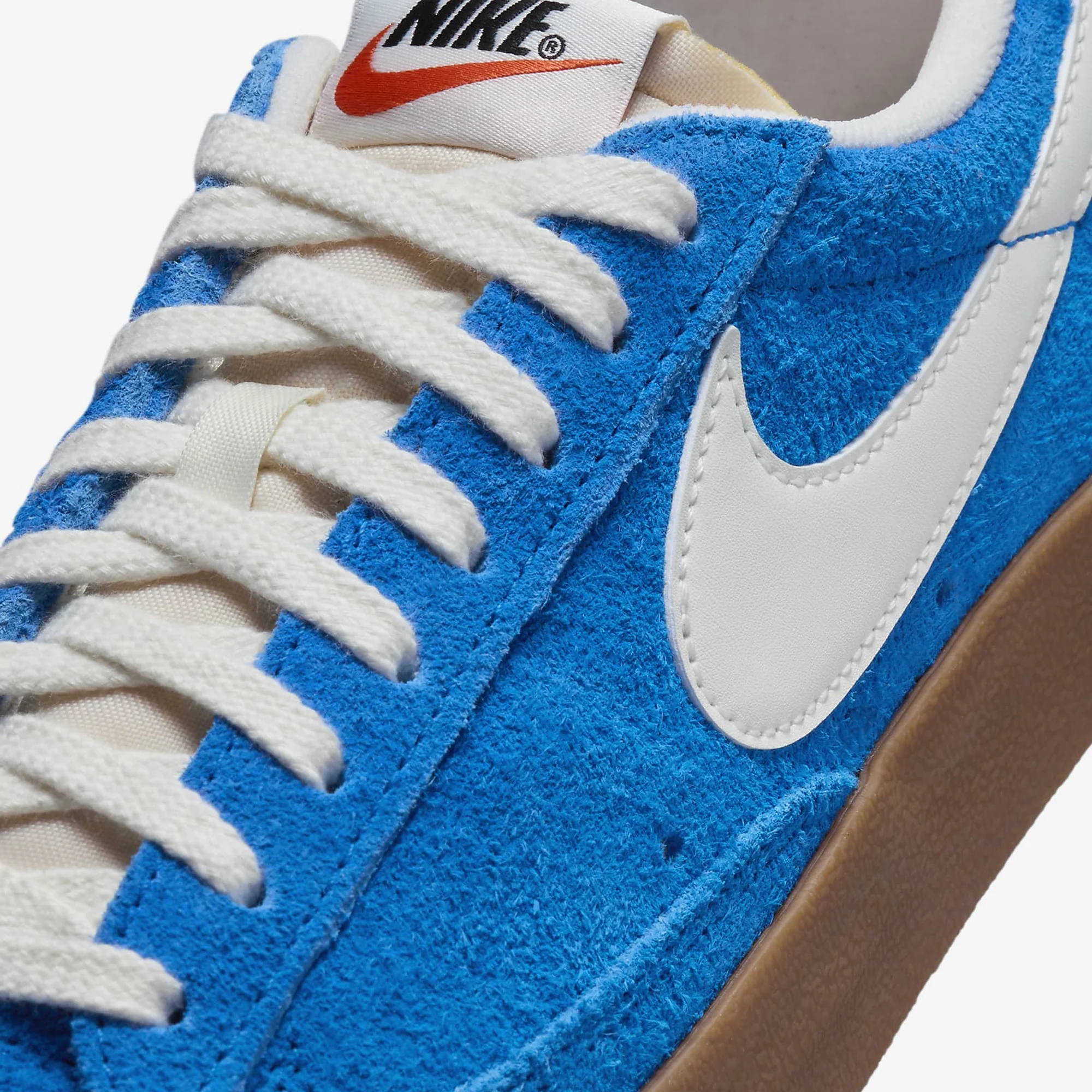 Nike | BLAZER LOW '77 VINTAGE { PHOTO BLUE/SAIL-GUM MED BROWN-BLACK - Image 4