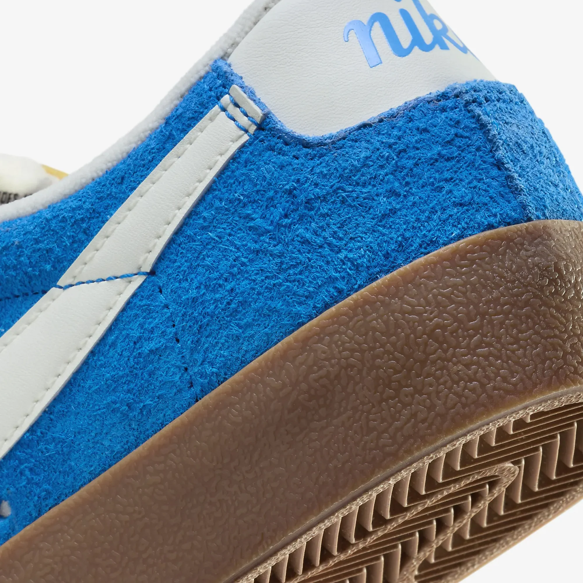 Nike | BLAZER LOW '77 VINTAGE { PHOTO BLUE/SAIL-GUM MED BROWN-BLACK - Image 5