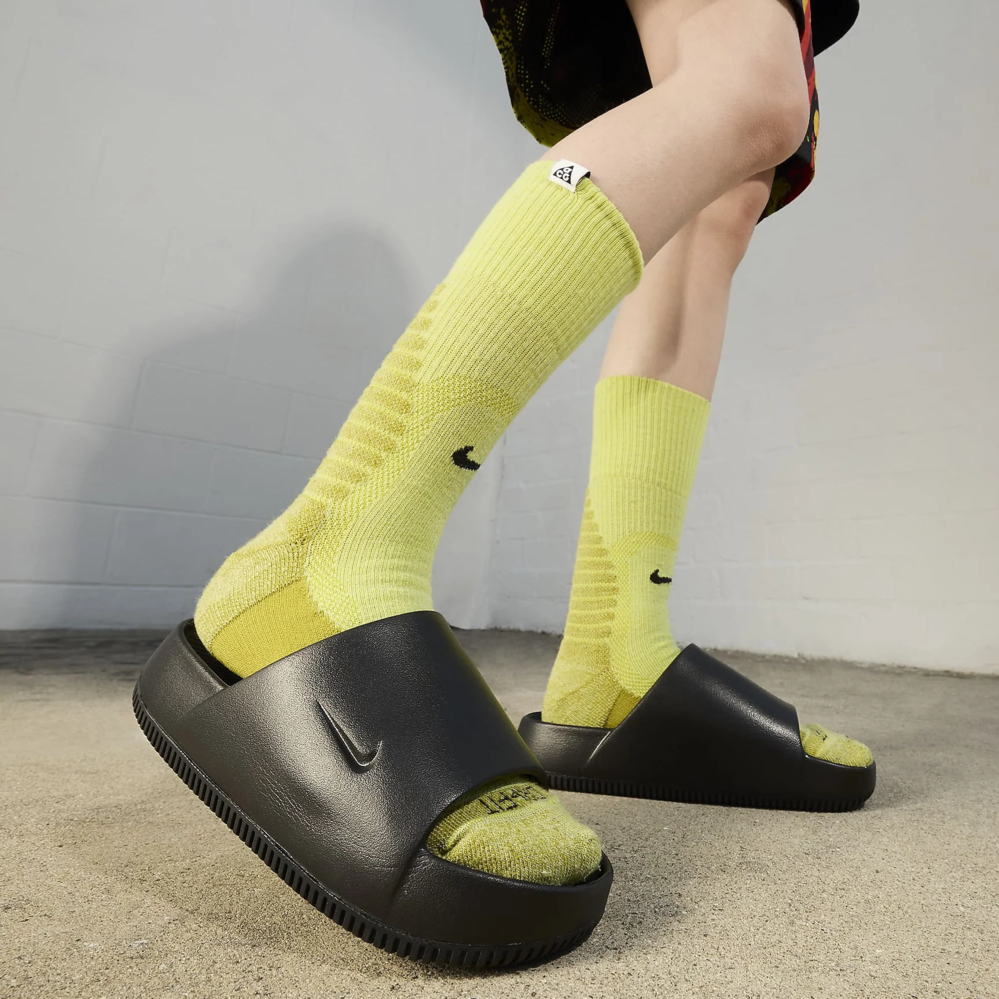 Nike | CALM { BLACK/BLACK - Image 6