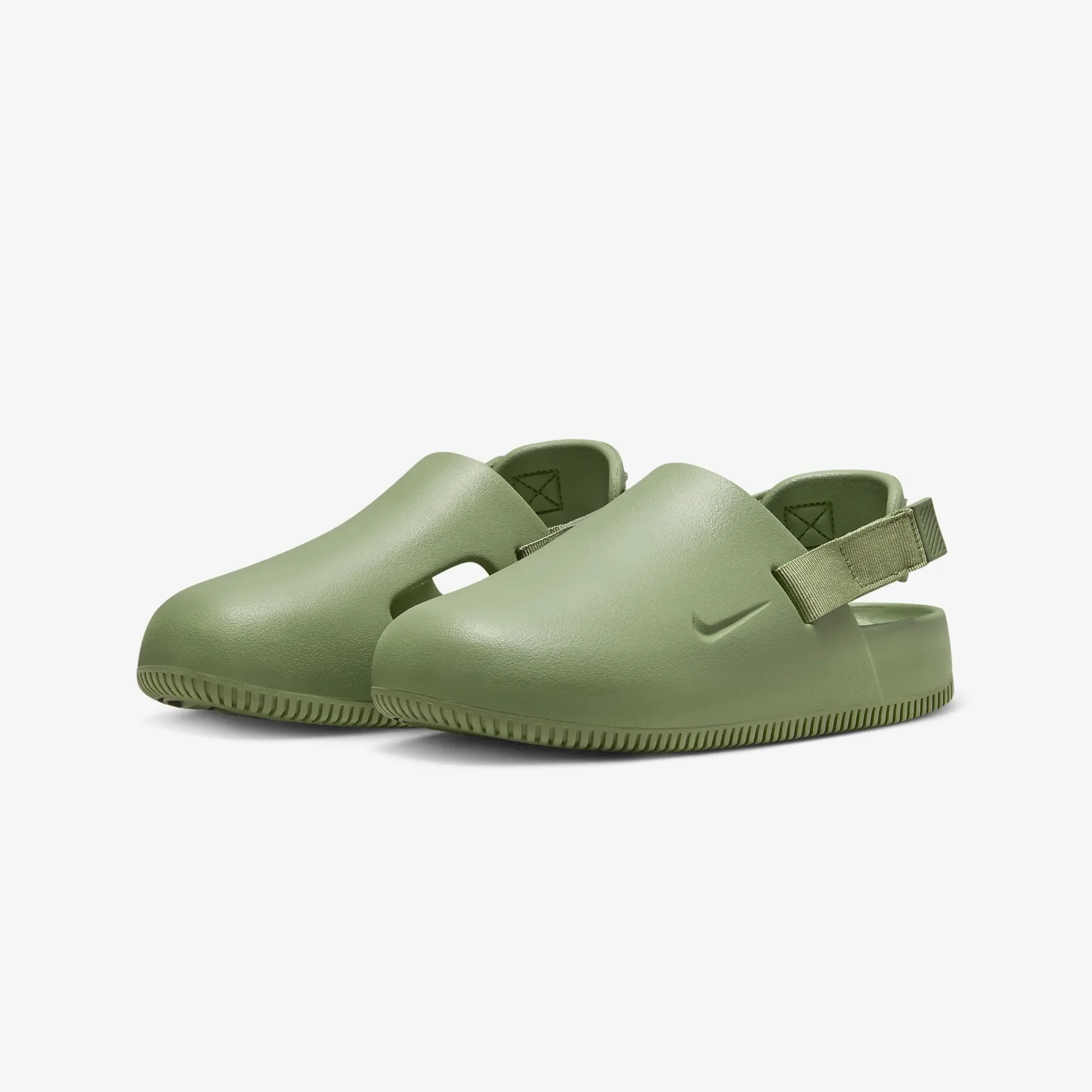 Nike | CALM MULES { OIL GREEN/OIL GREEN - Image 2