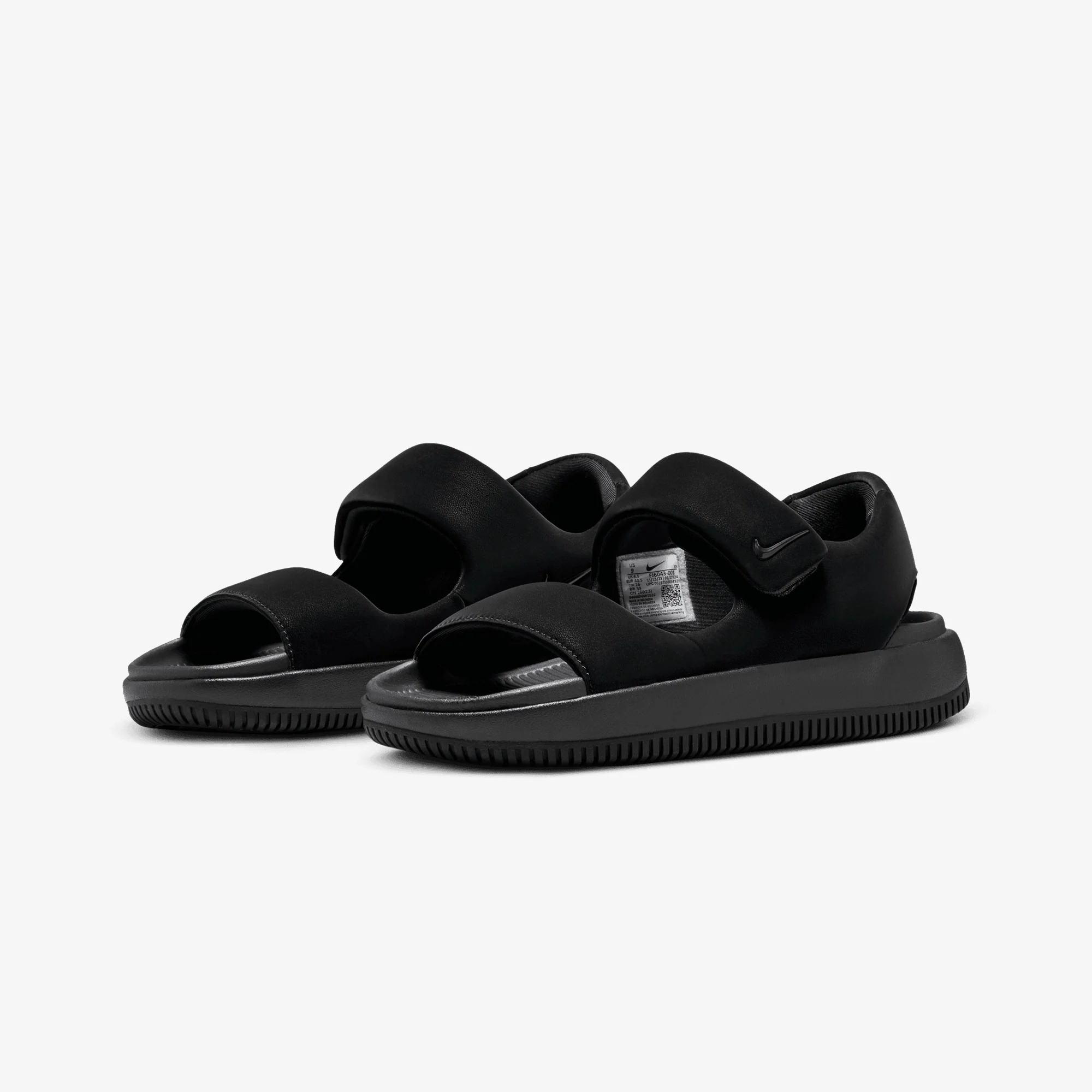 Nike | CALM SANDALS { BLACK/BLACK-BLACK - Image 2