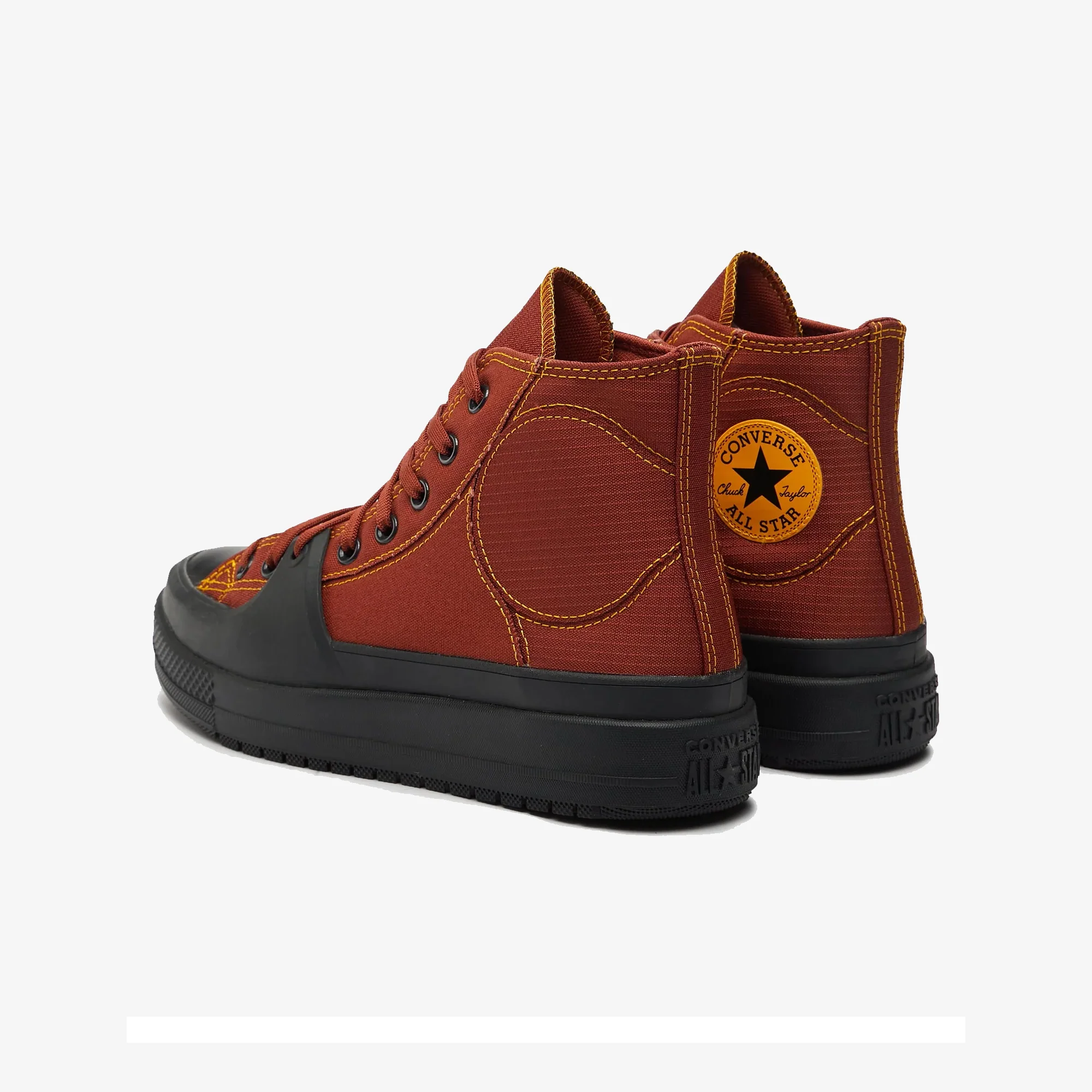 Converse | CHUCK TAYLOR ALL STAR CONSTRUCT CITY WORKWEAR { RITUAL RED/BLACK/YELLOW - Image 3