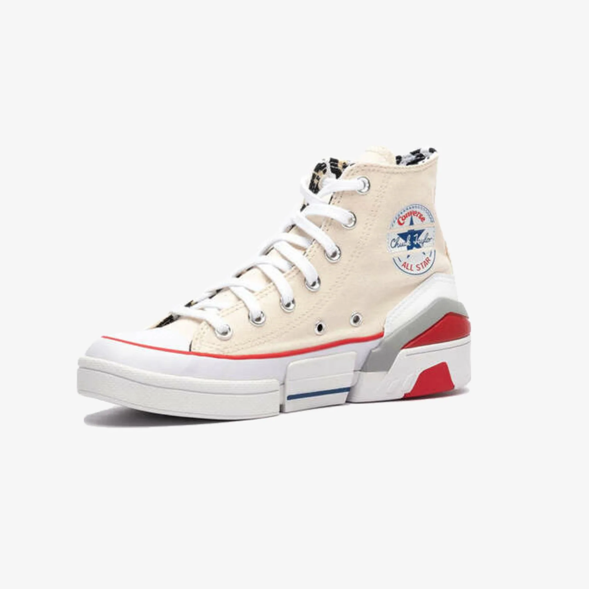 Converse | Chuck Taylor All Star-EGRET/WHITE/UNIVERSITY RED - Image 2