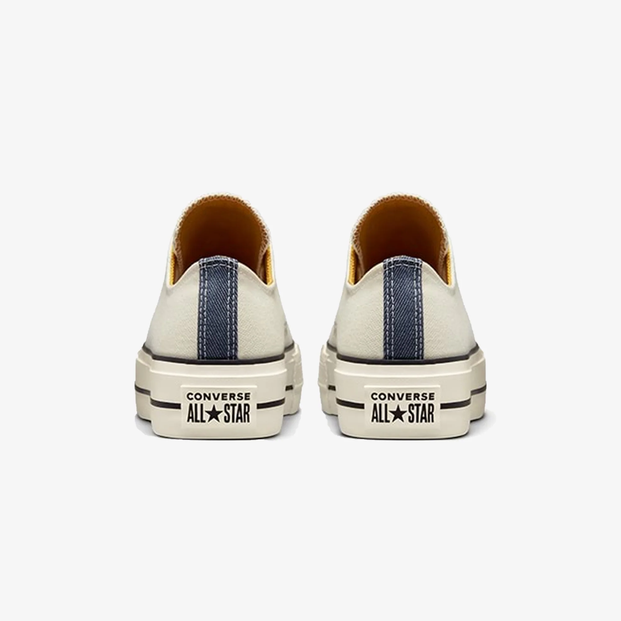 Converse | CHUCK TAYLOR ALL STAR LIFT DENIM FASHION LOW TOP EGRET 'WHITE' - Image 3