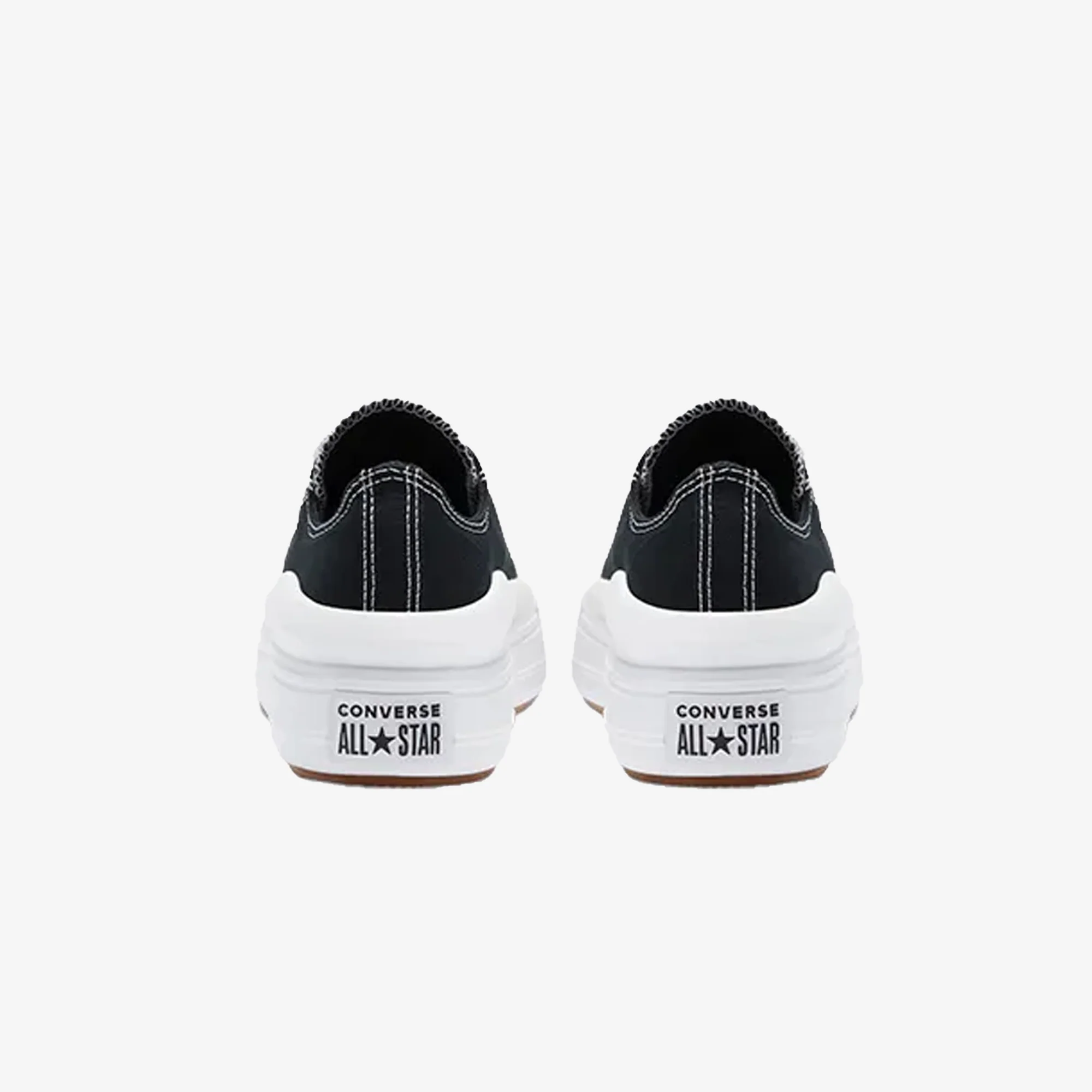 Converse | CHUCK TAYLOR ALL STAR MOVE CANVAS PLATFORM { BLACK - Image 3