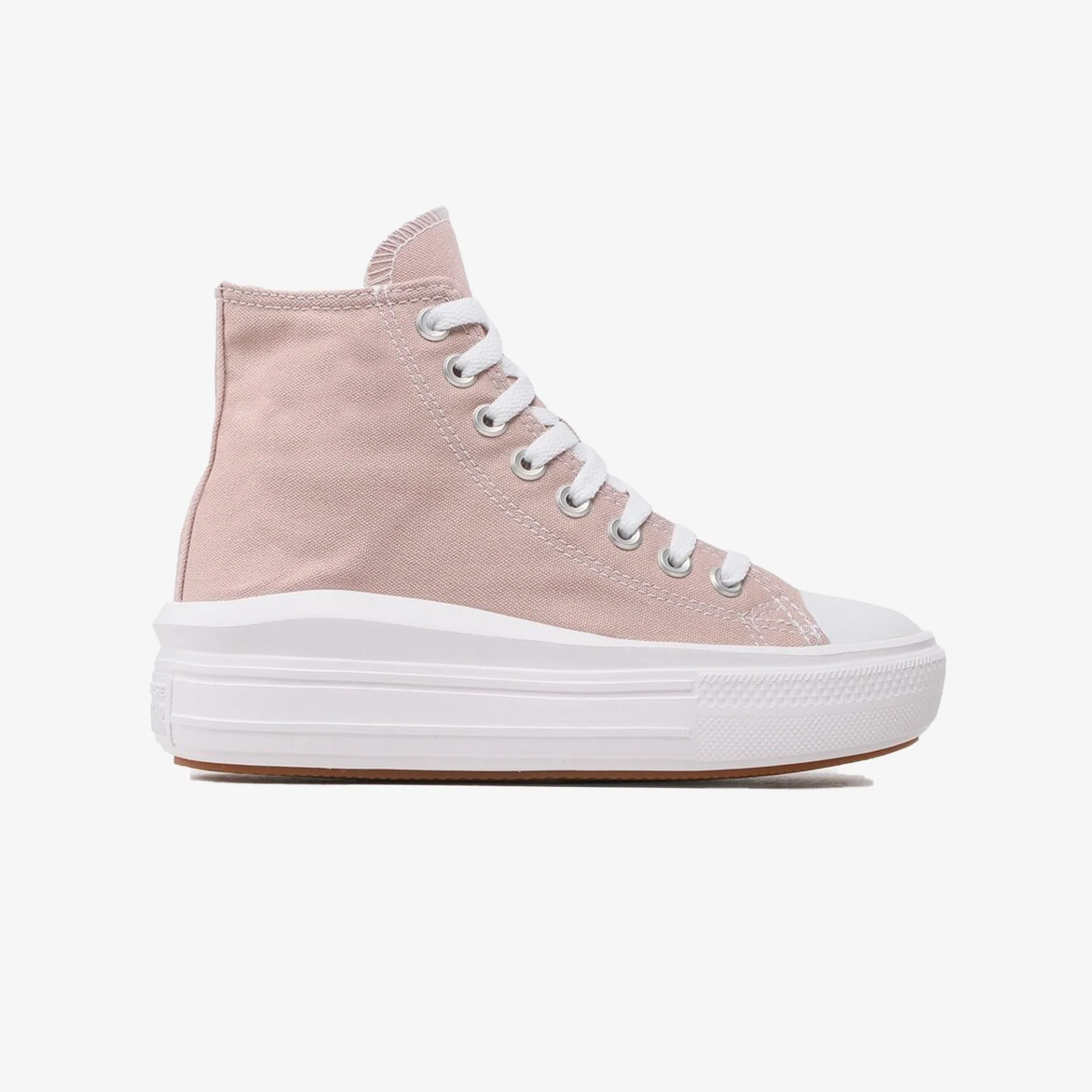 Converse | CHUCK TAYLOR ALL STAR MOVE PLATFORM { STONE MAUVE/WHITE