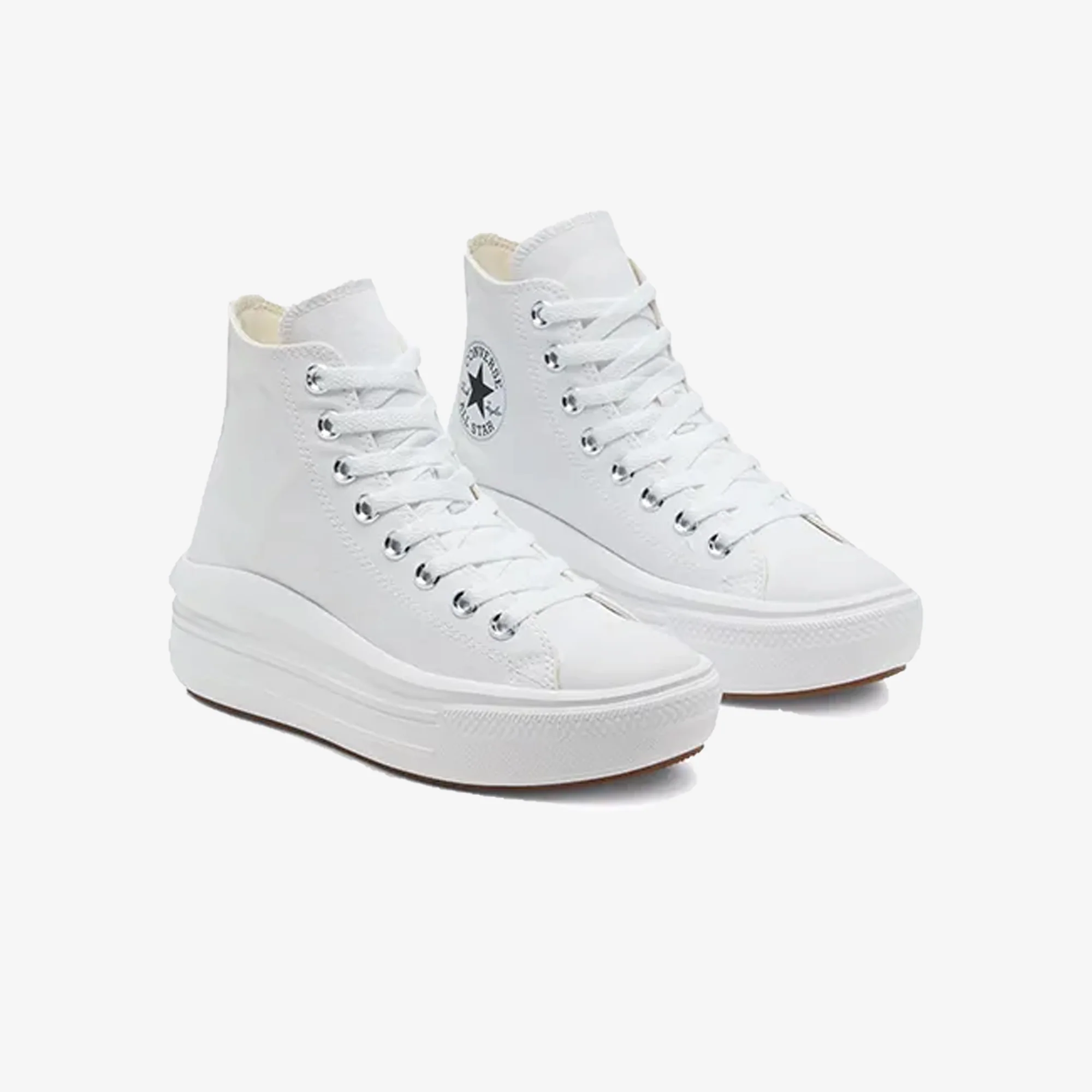 Converse | CHUCK TAYLOR ALL STAR MOVE PLATFORM { WHITE - Image 2