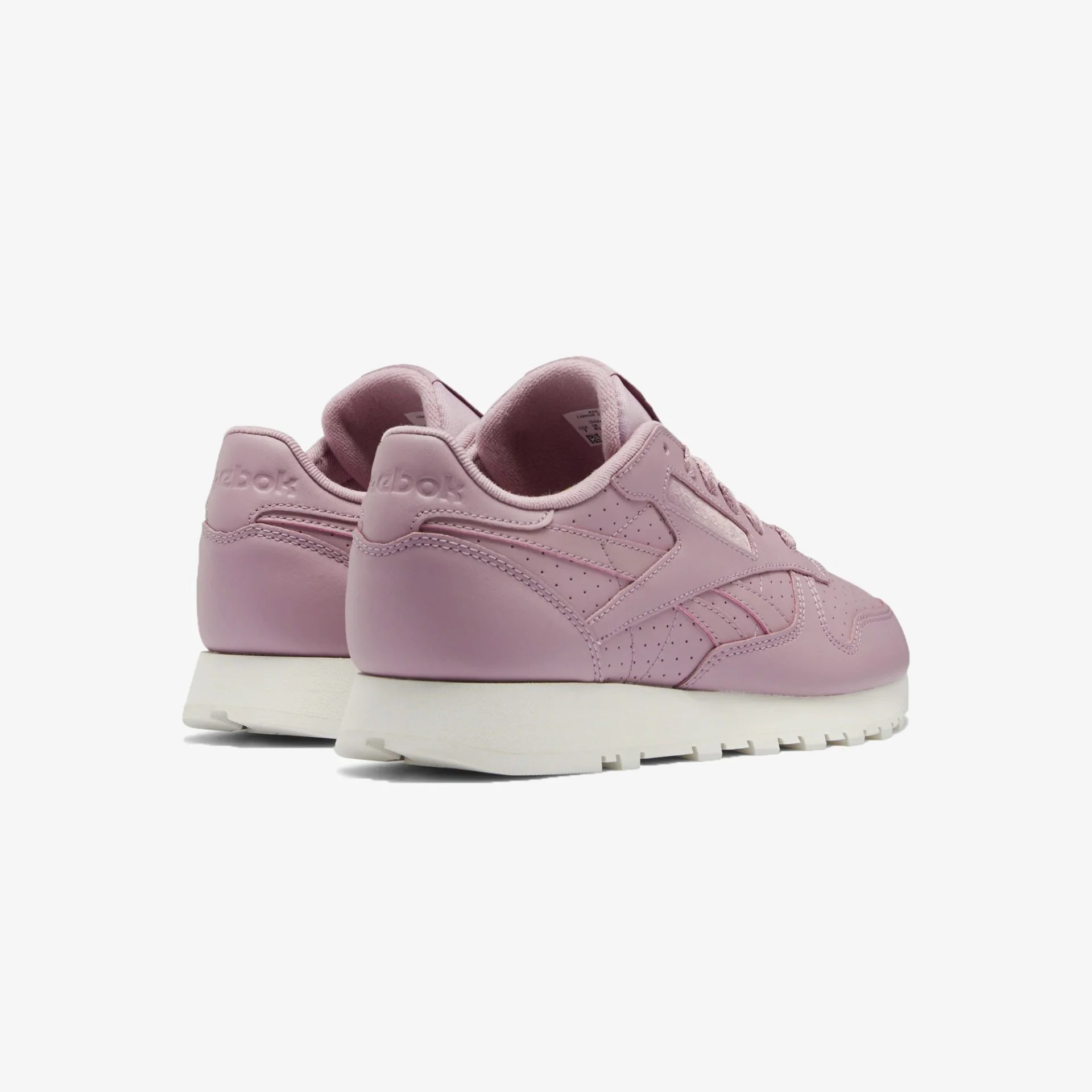 Reebok | CLASSIC LEATHER { INFUSED LILAC / CHALK - Image 3